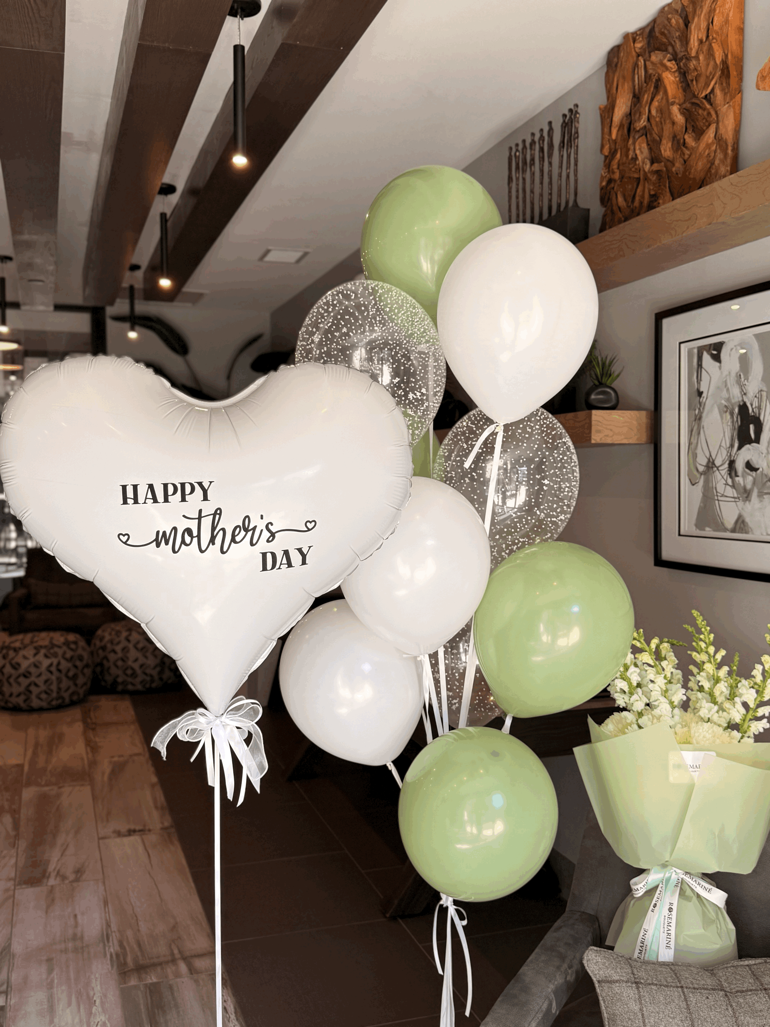 Mother’s Day Heart Balloon Bouquet