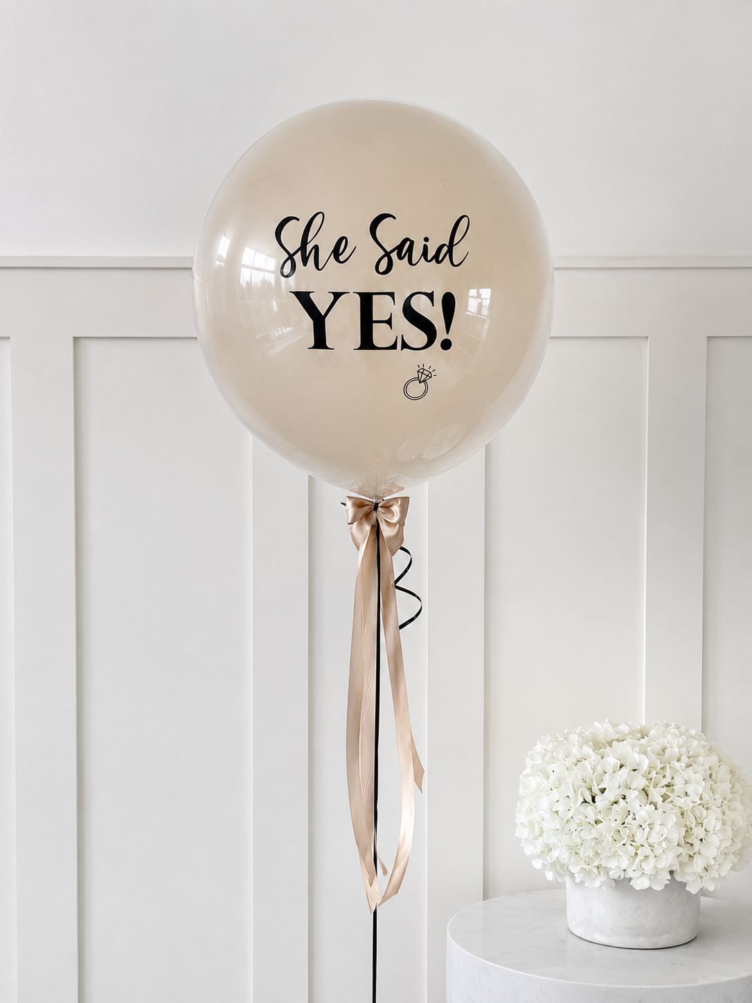 She Said Yes! Bubble Balloon