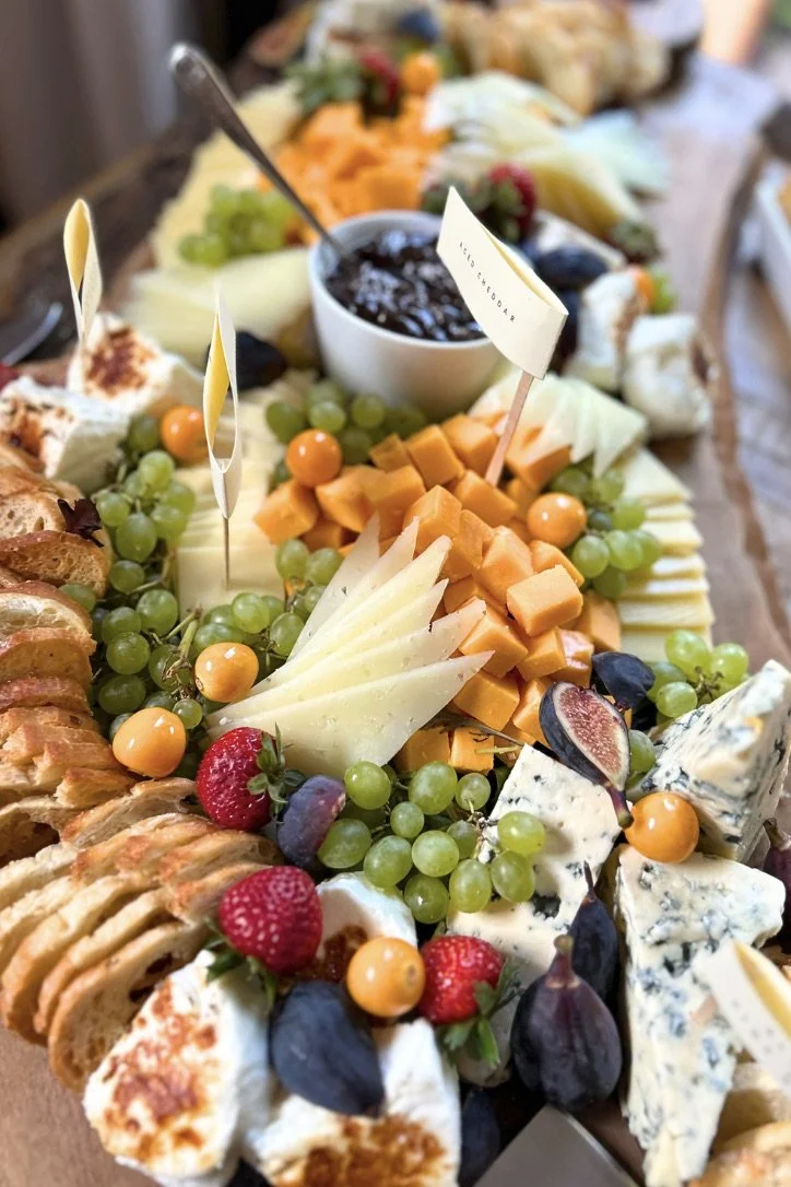 Cheese and charcuterie board