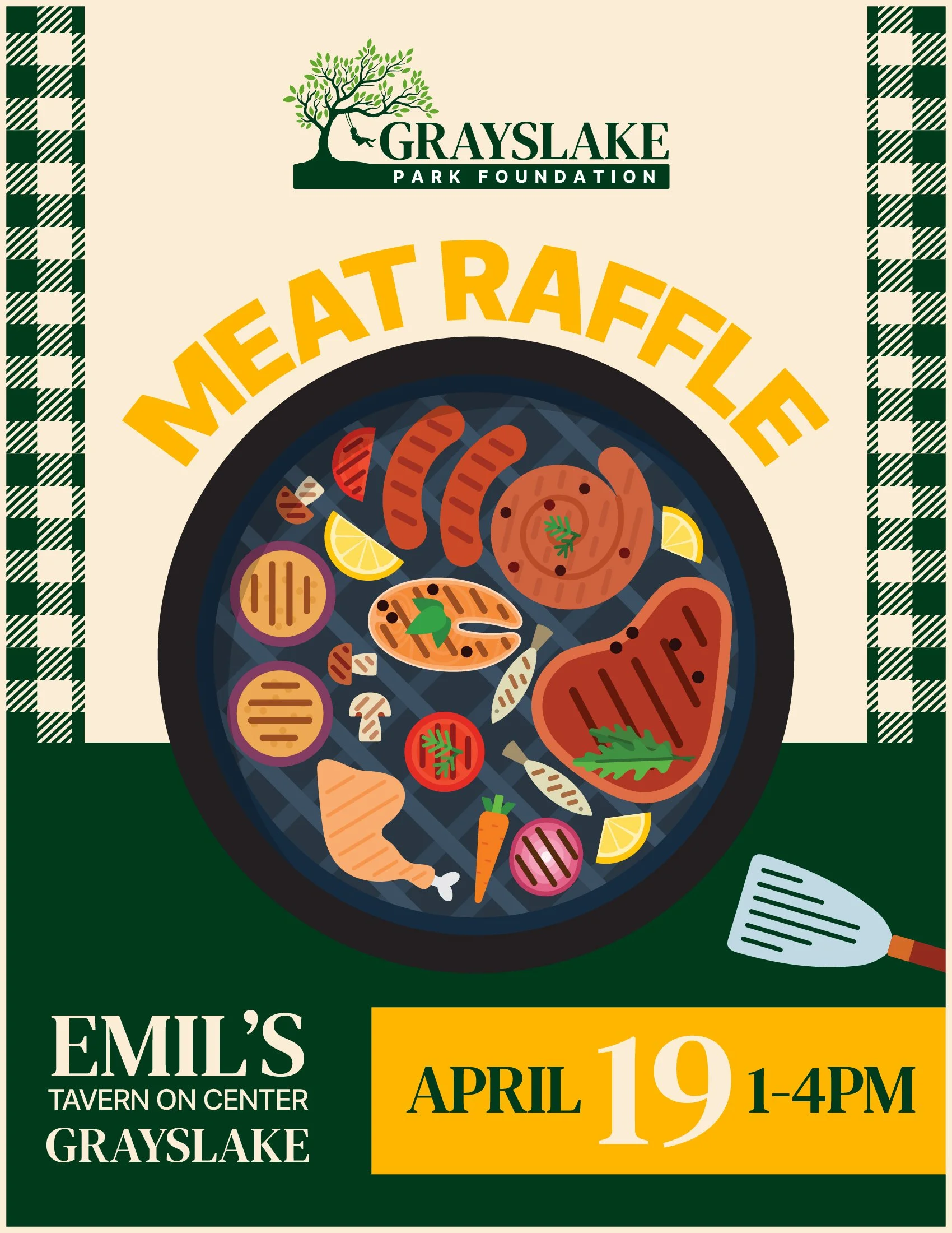 April 19 meat raffle promo
