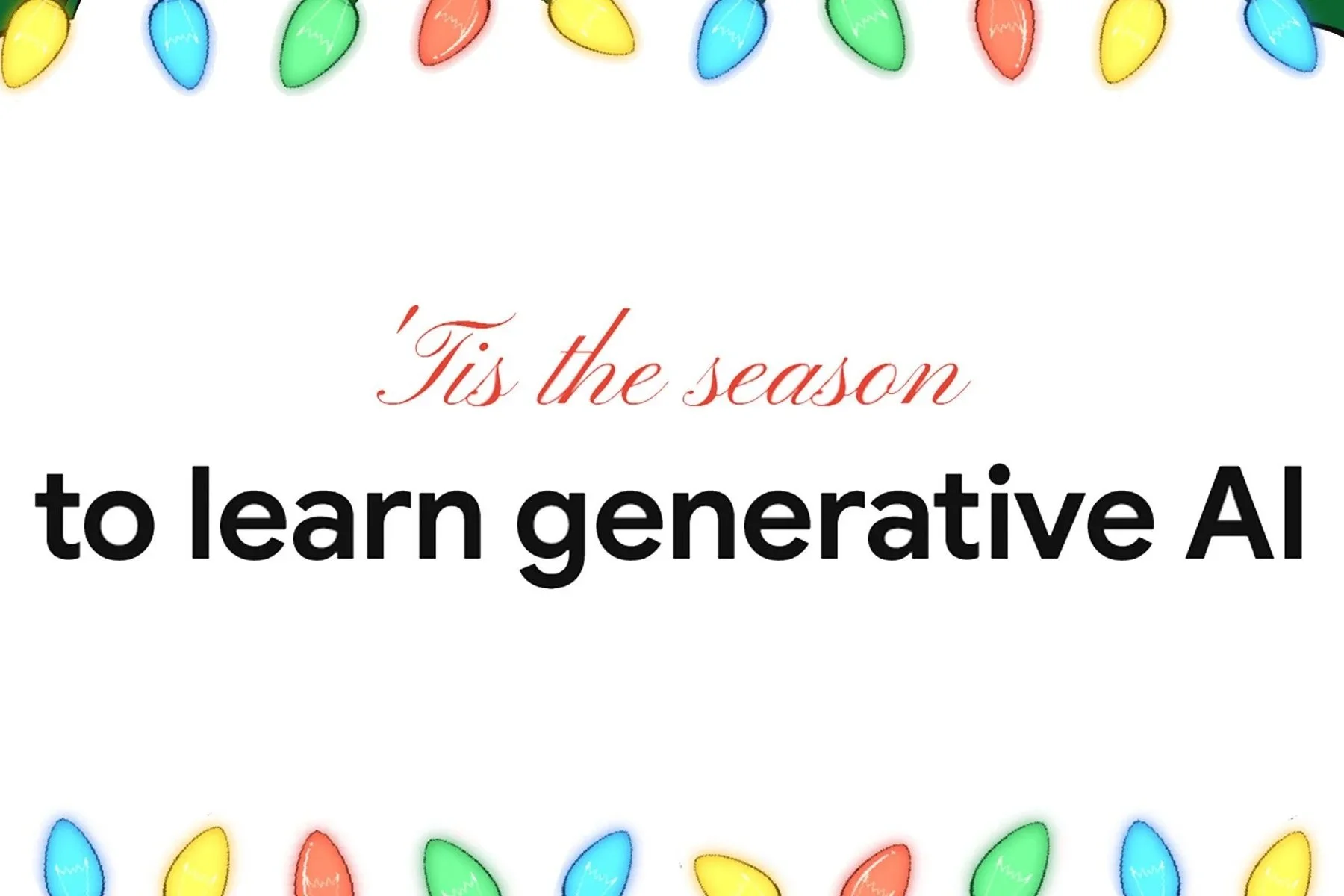 "Tis the season for learning new skills! Get ready for 12 Days of Learning, a festive digital advent calendar packed with courses, hands-on labs, videos, and community opportunities—all designed to boost your generative AI expertise. Discover a new l