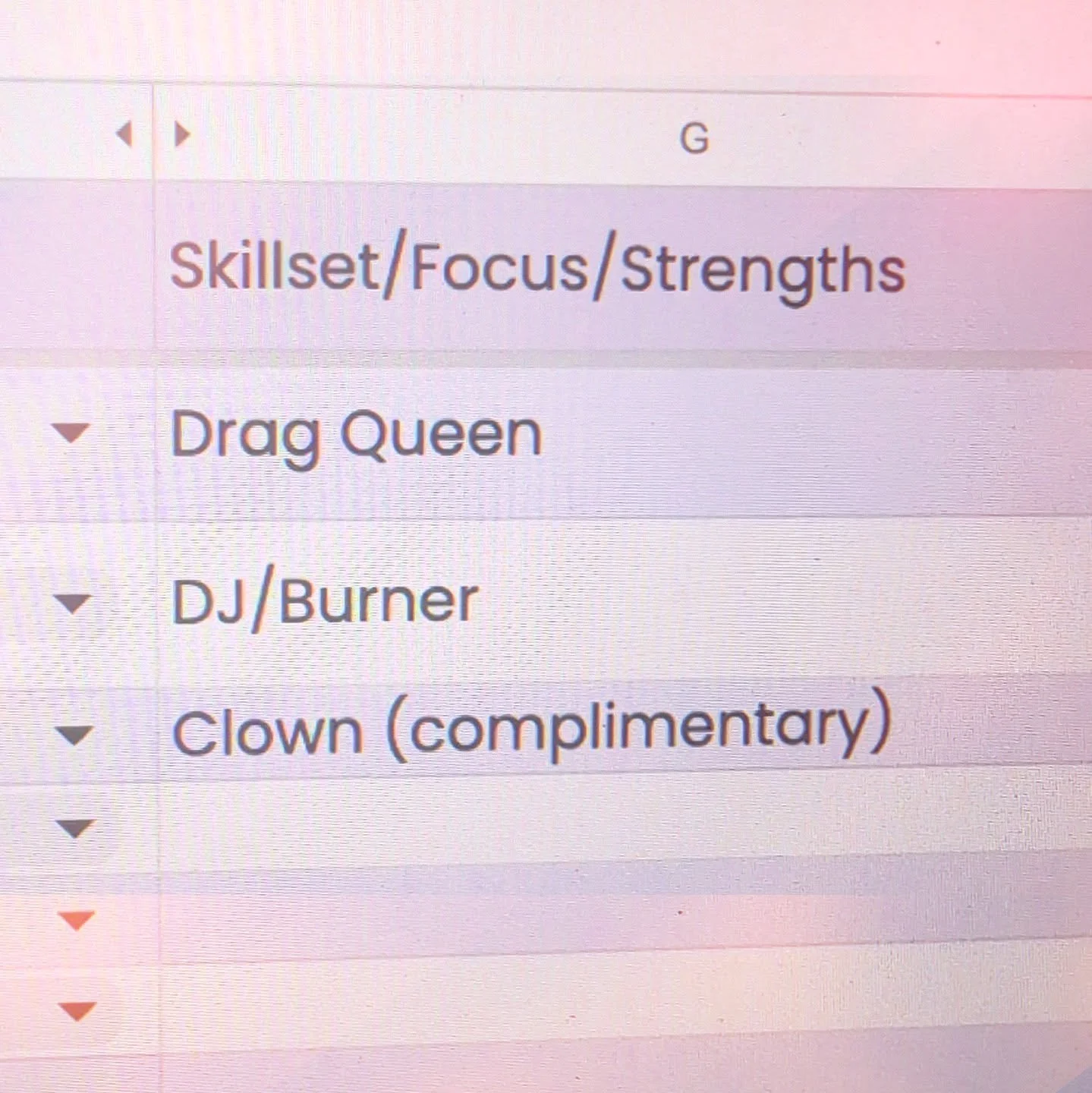 someone's making spreadsheets again &amp; it feels fantastic #businesswhimsical