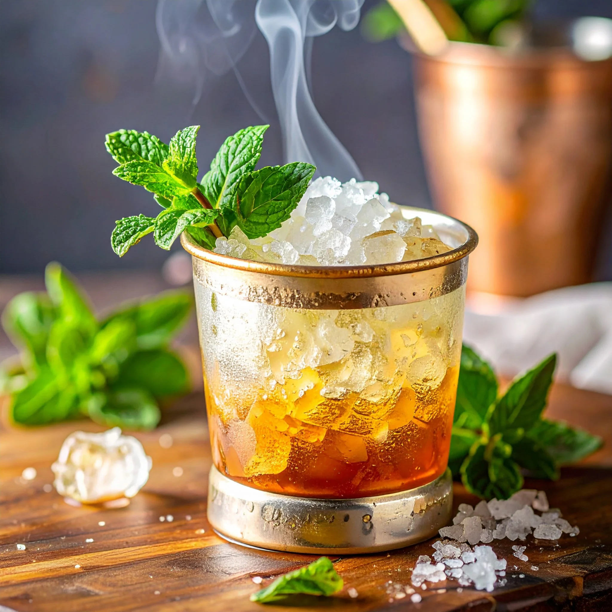 Smoked Mint Julep