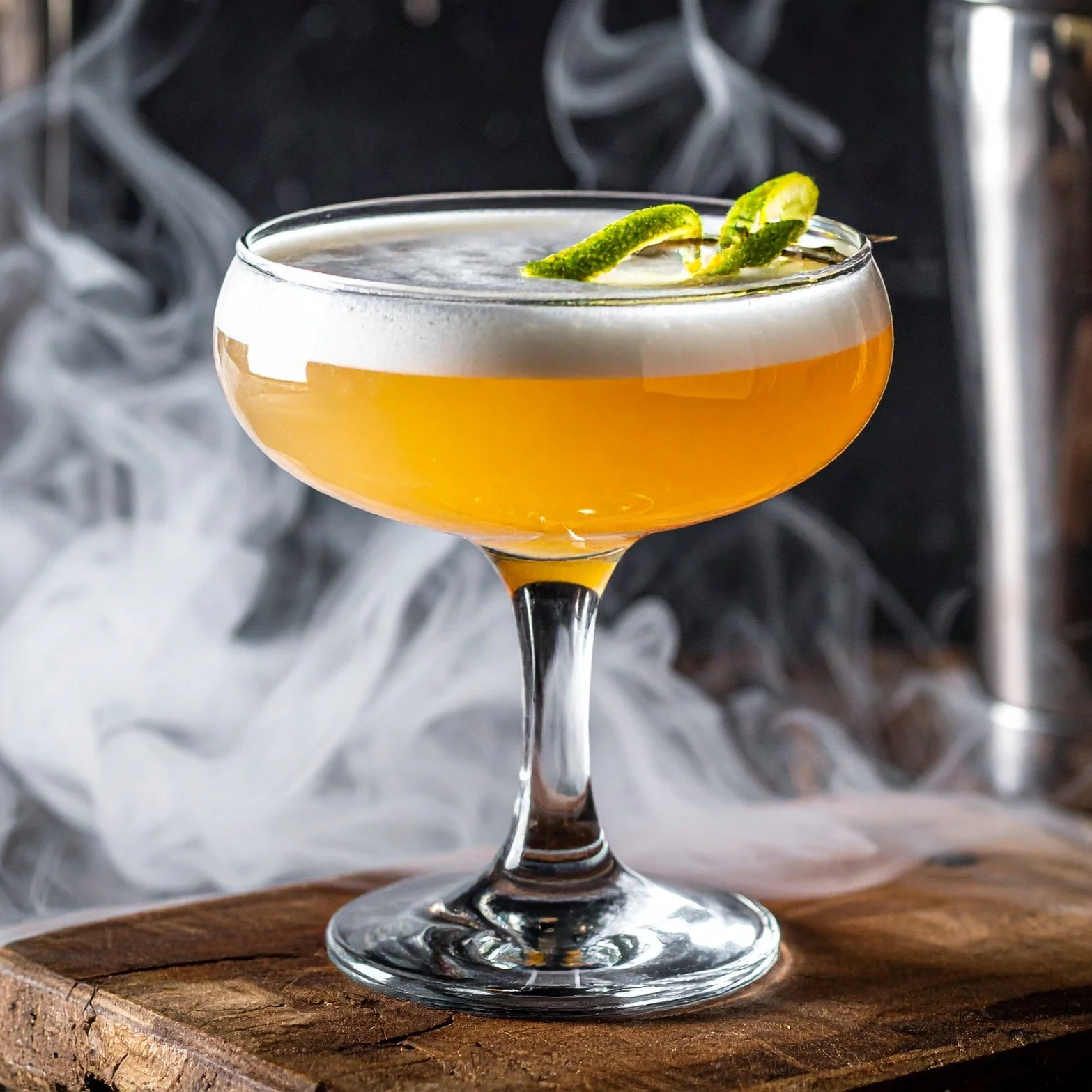 Smoked Whisky Sour