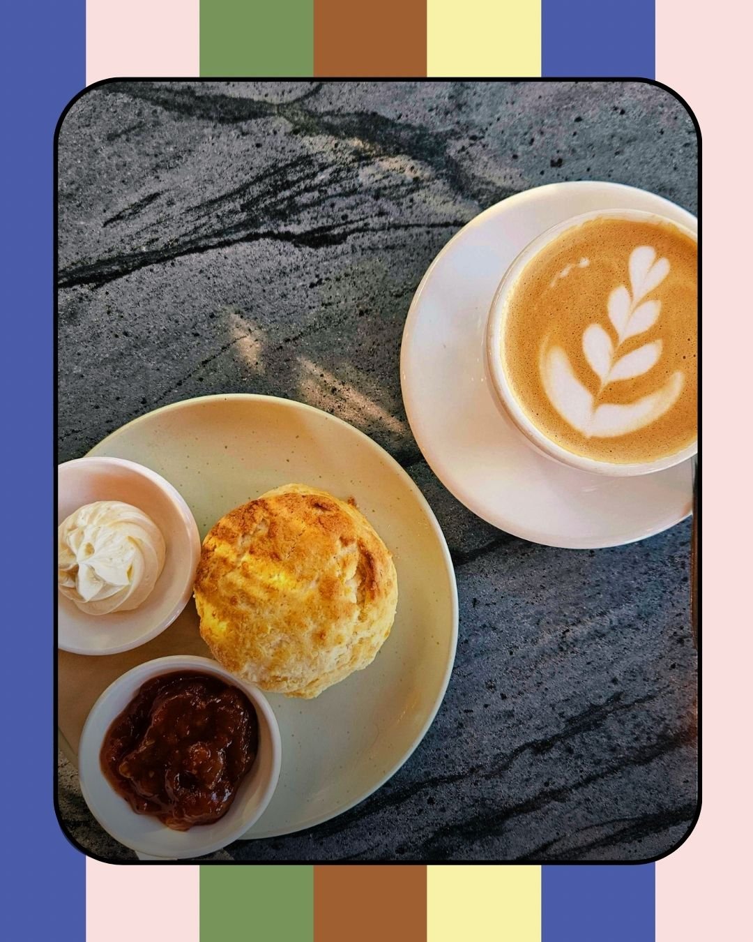 Freshly baked scones - because you asked for it! 🫶

Choose your favourite:

✨ Corn scone with butter &amp; relish
🎃 Pumpkin scone with butter &amp; honey
🤍 Pumpkin scone with jam &amp; cream

Grab them on their own, or make the most of our Cup &am