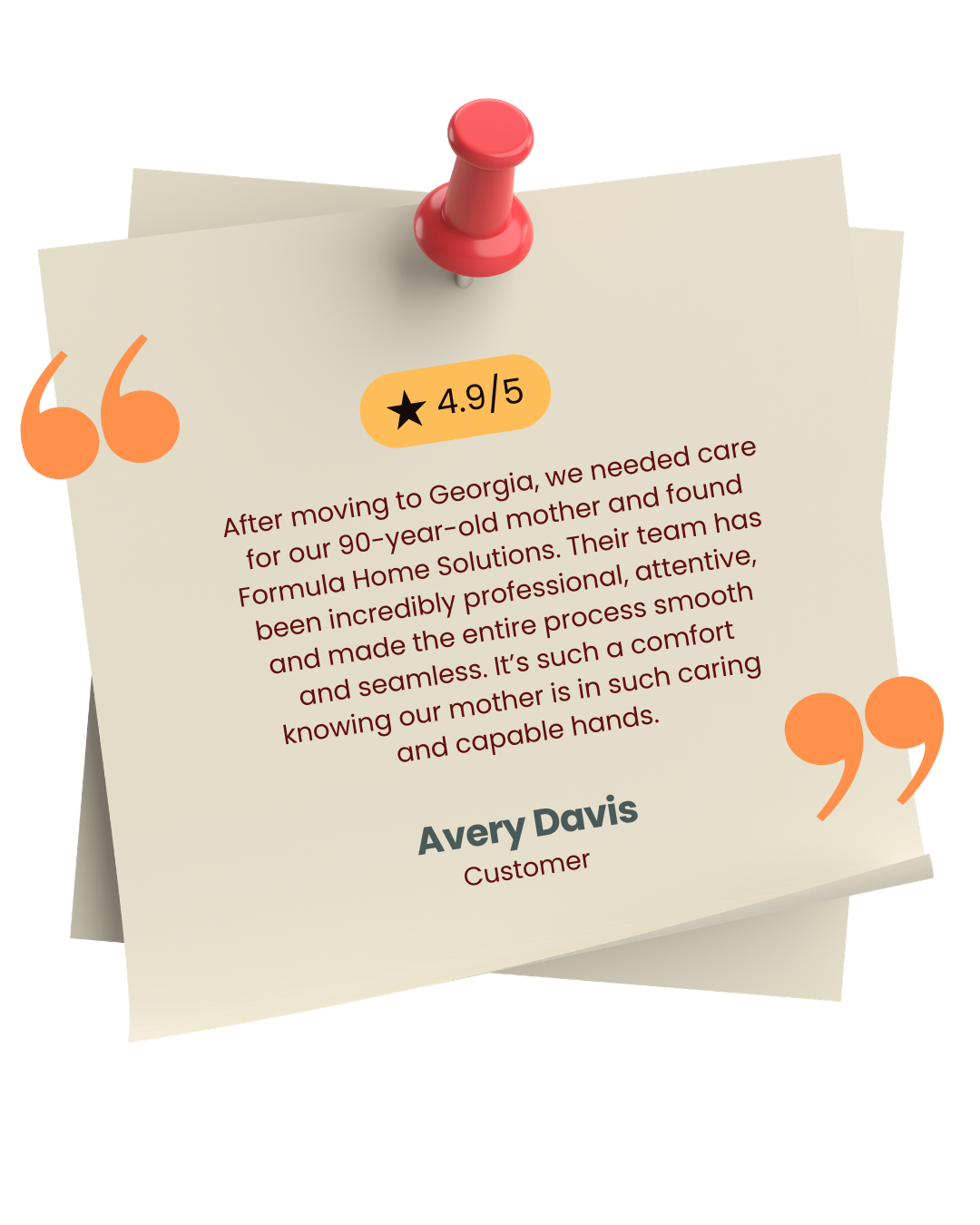 Formula Home Care Service Reviews