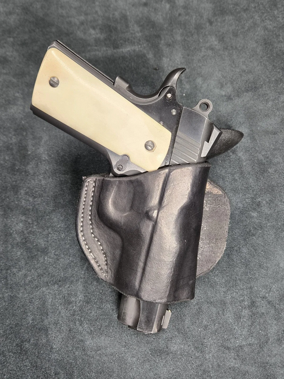 Open Carry Leather Holster