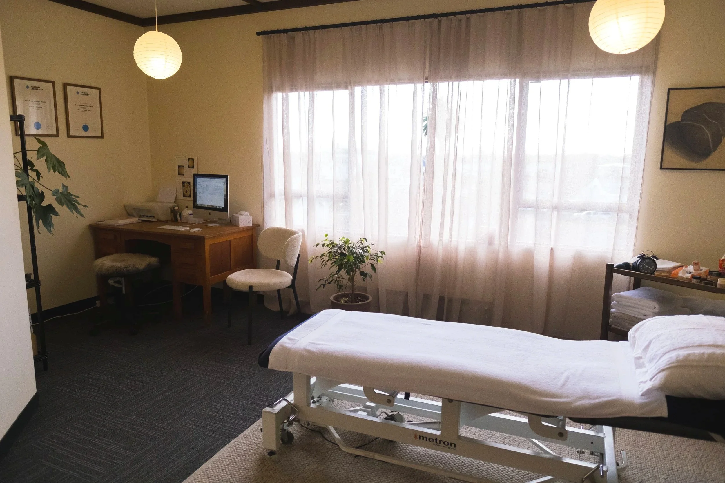 Treatment Room, Kin Osteopathy Whanganui