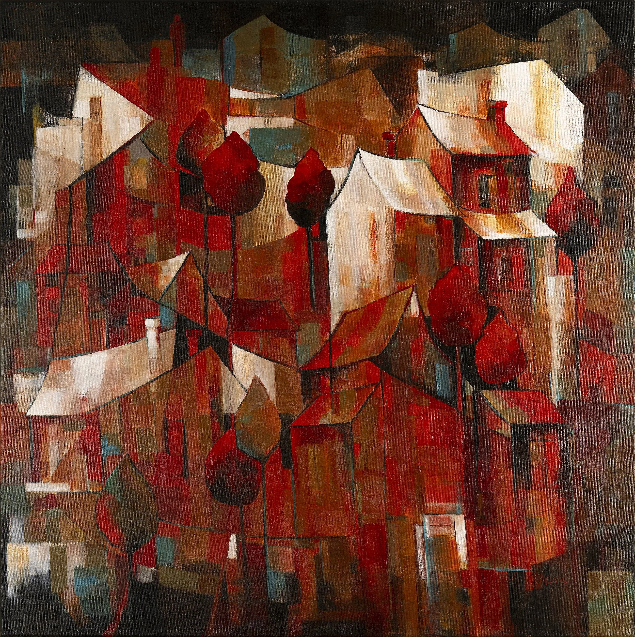 HELEN ORAM · Houses on the Hill