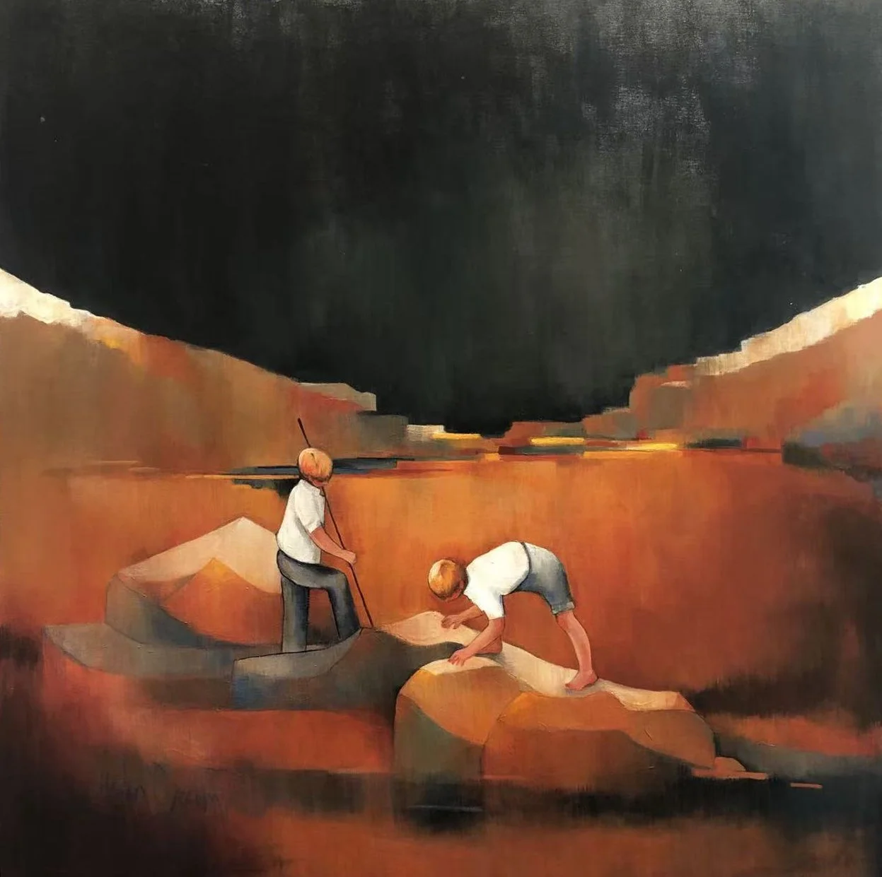 GroundspaceGallery_Helen Oram_The Explorers_2026_Acrylic_104x104_$6,950.jpg