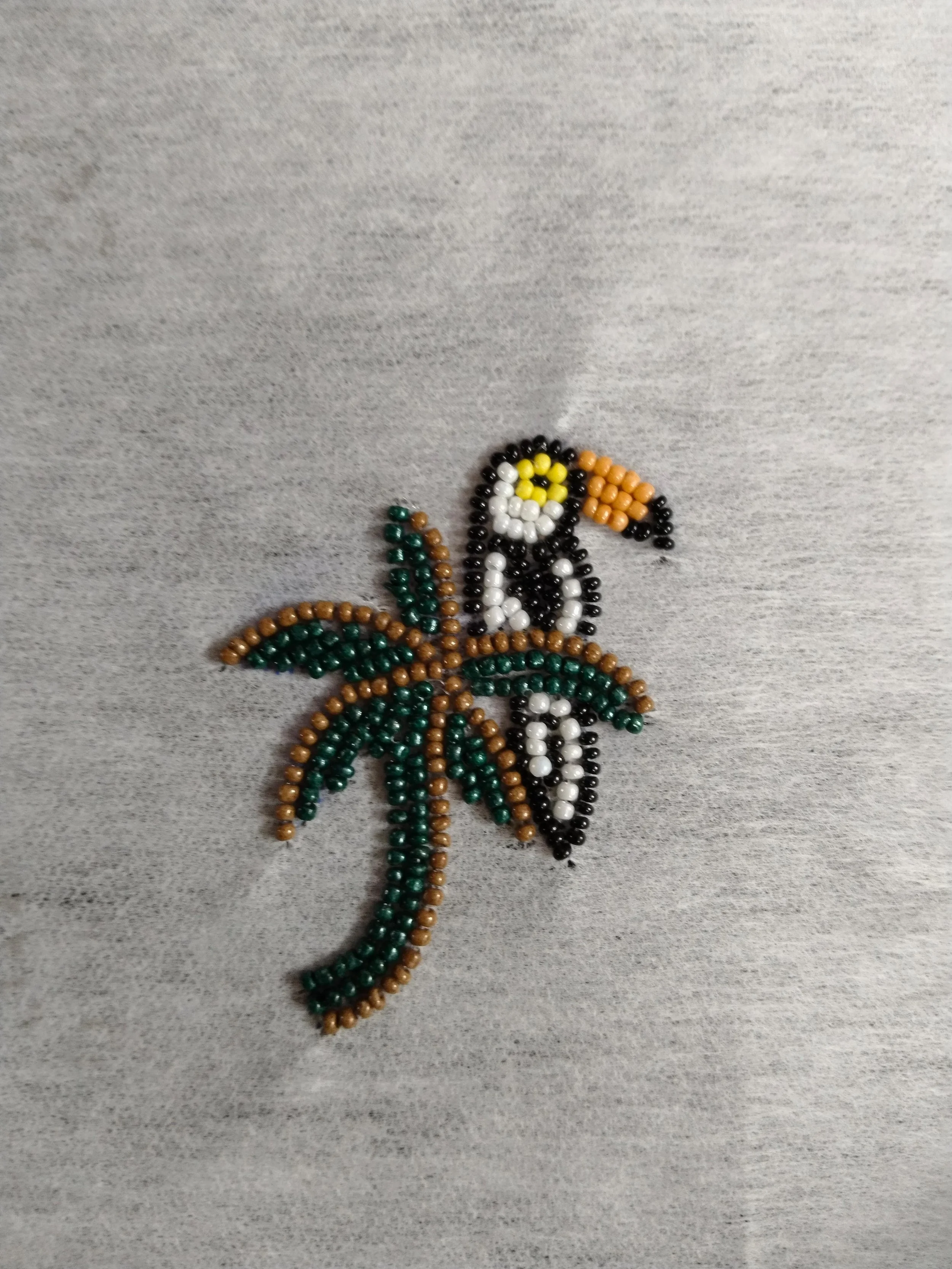 Beaded patch