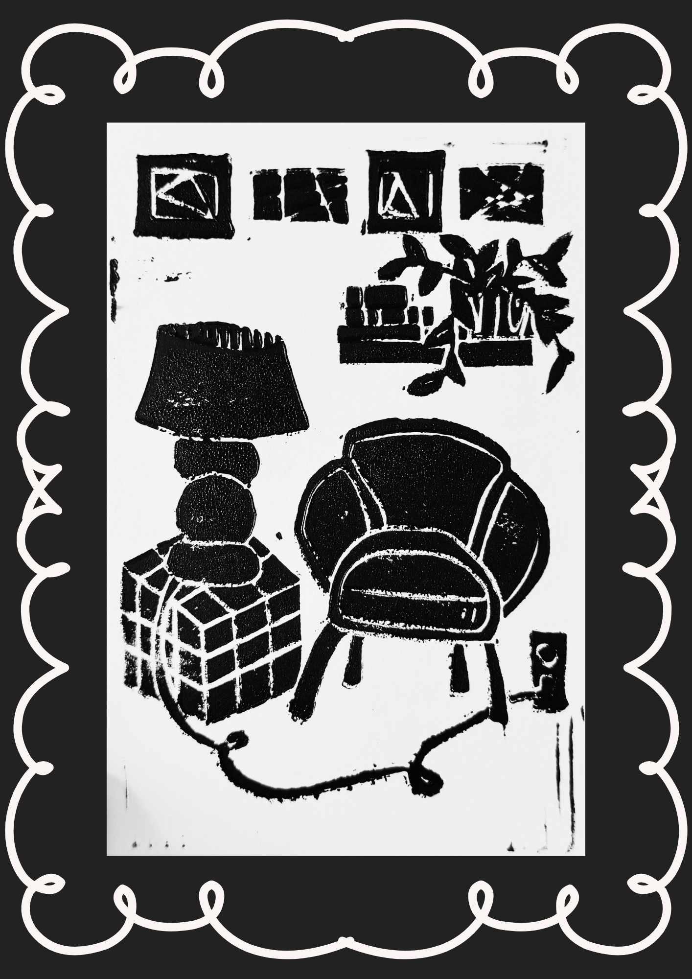 chair  #1 (cream)