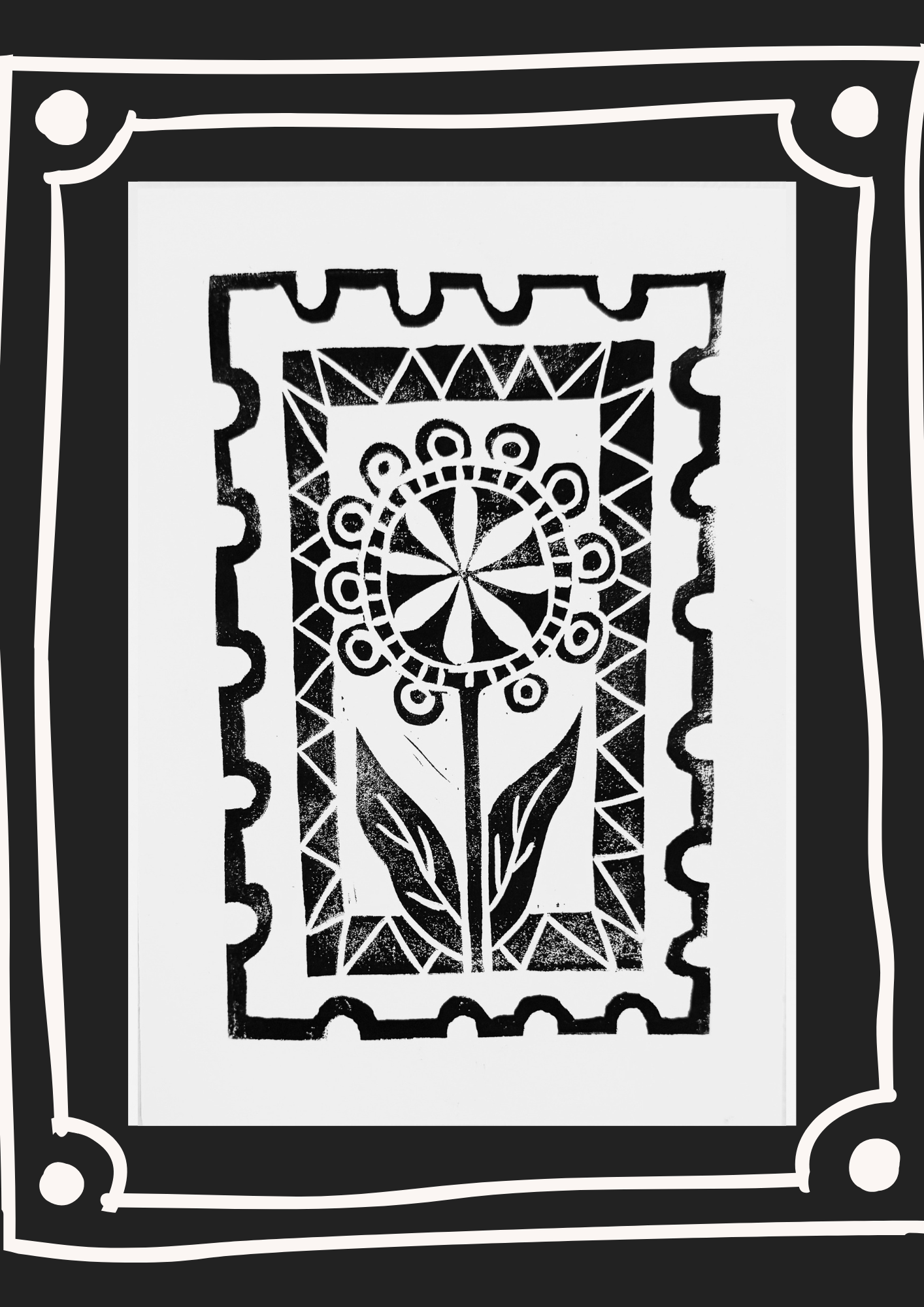 stamp #3 (cream)
