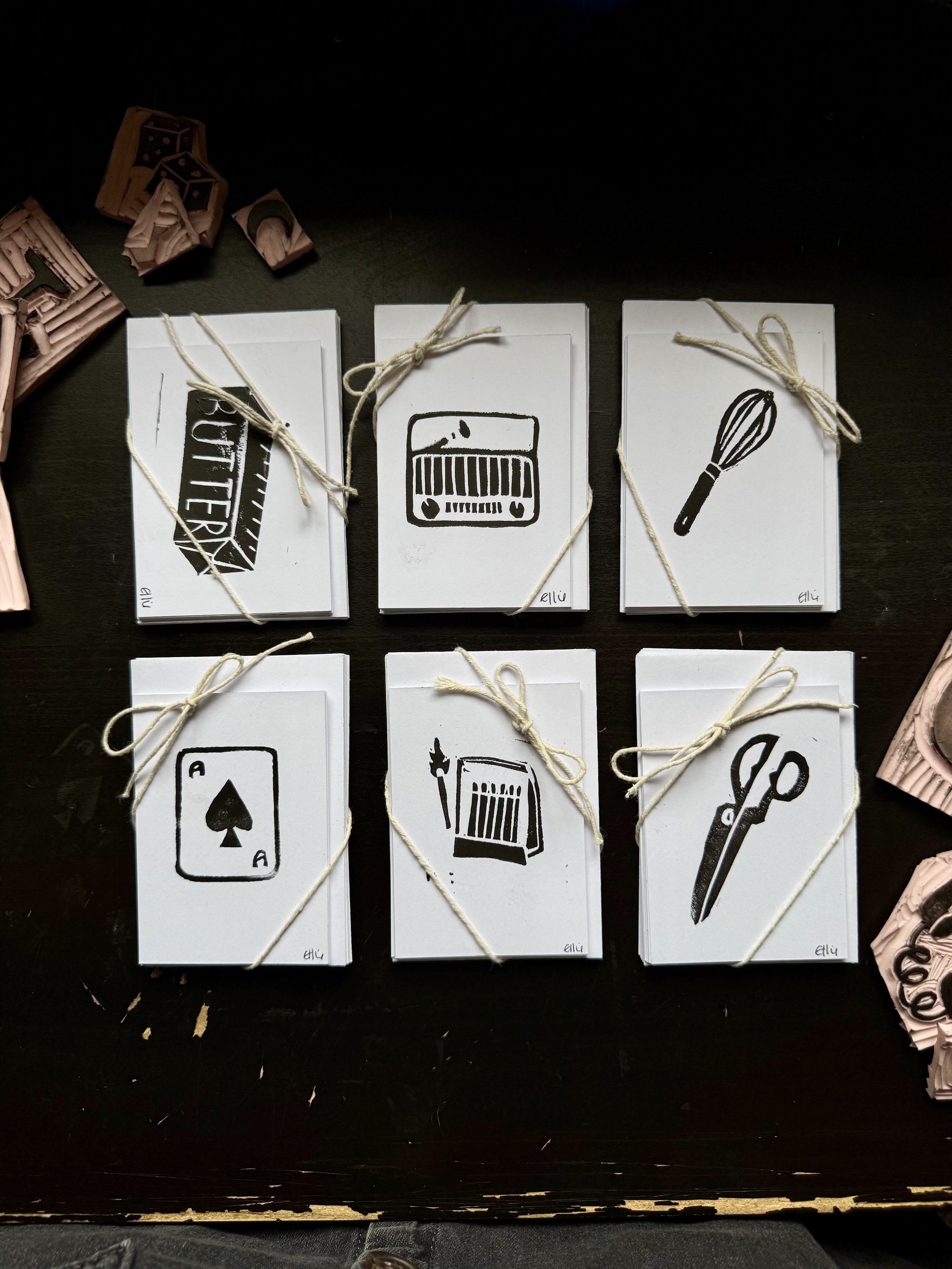 things mini card set