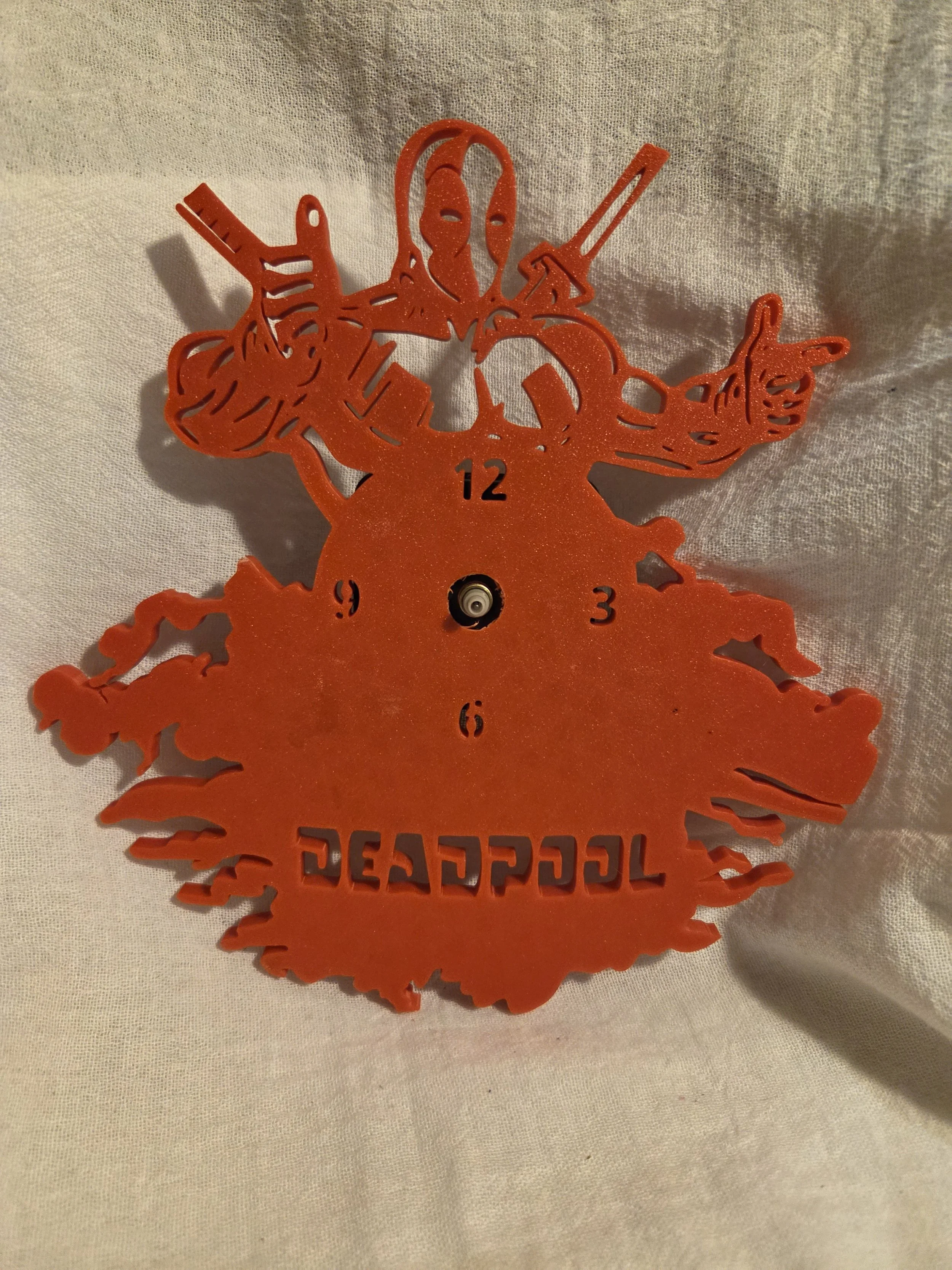 Deadpool Clock