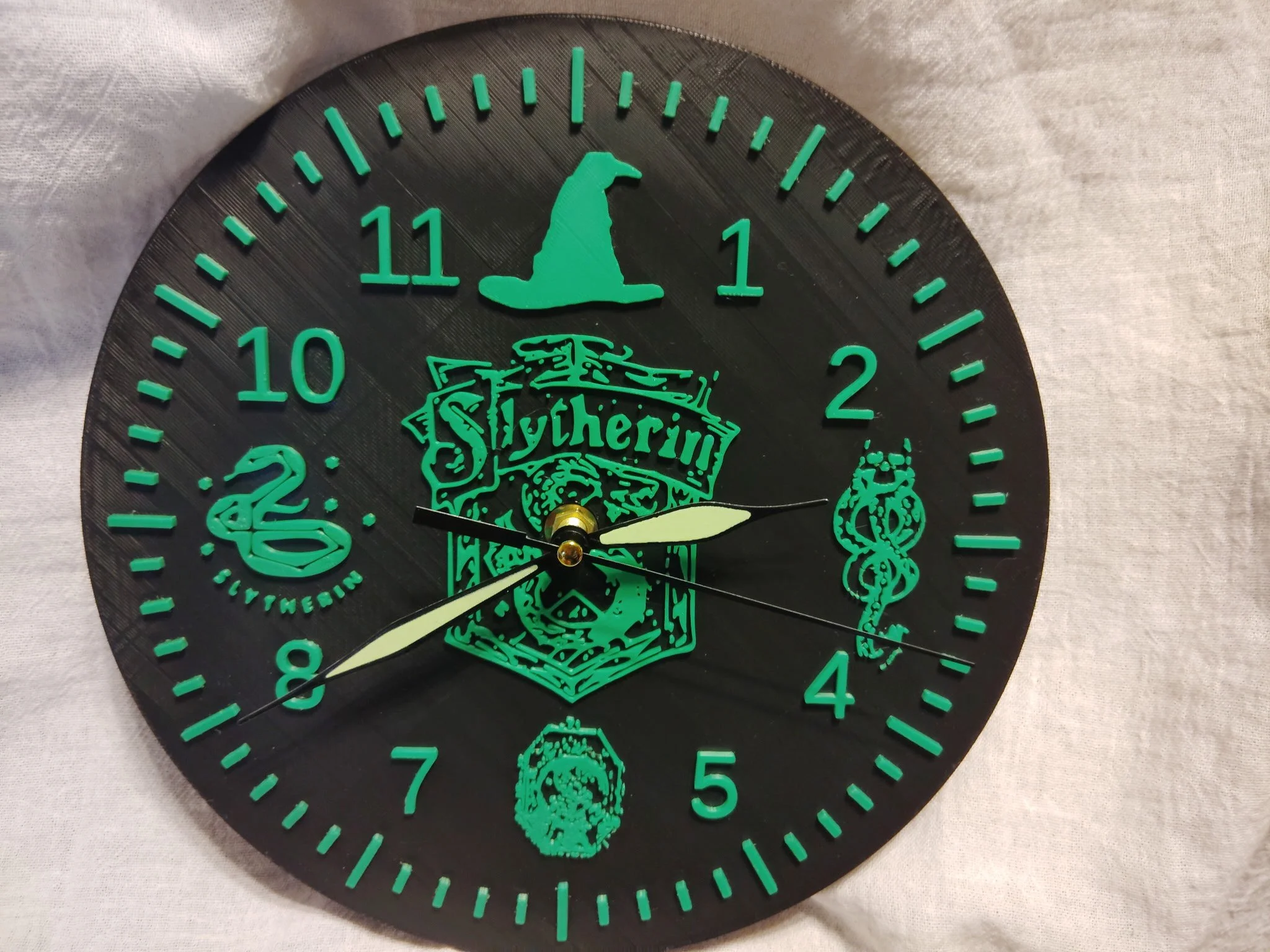 Slytherin Clock