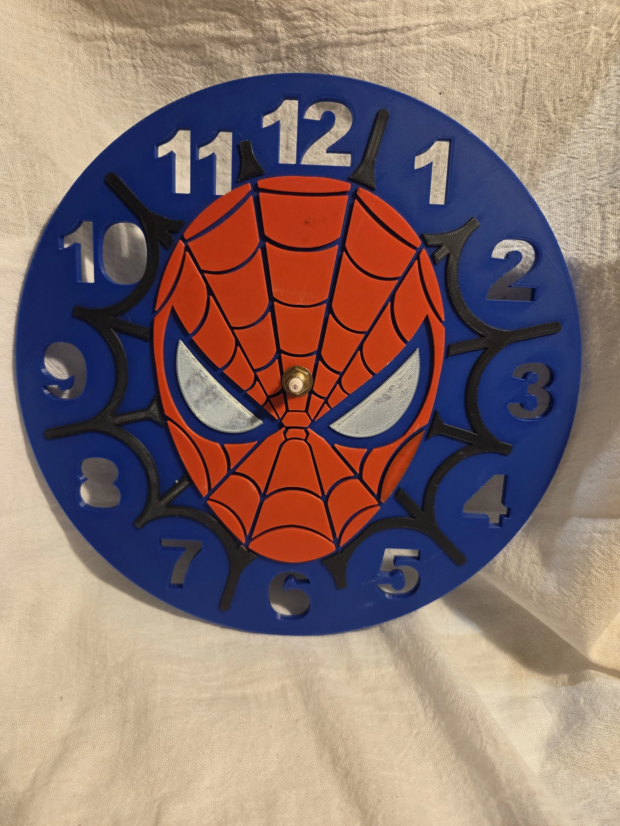 Spiderman Clock