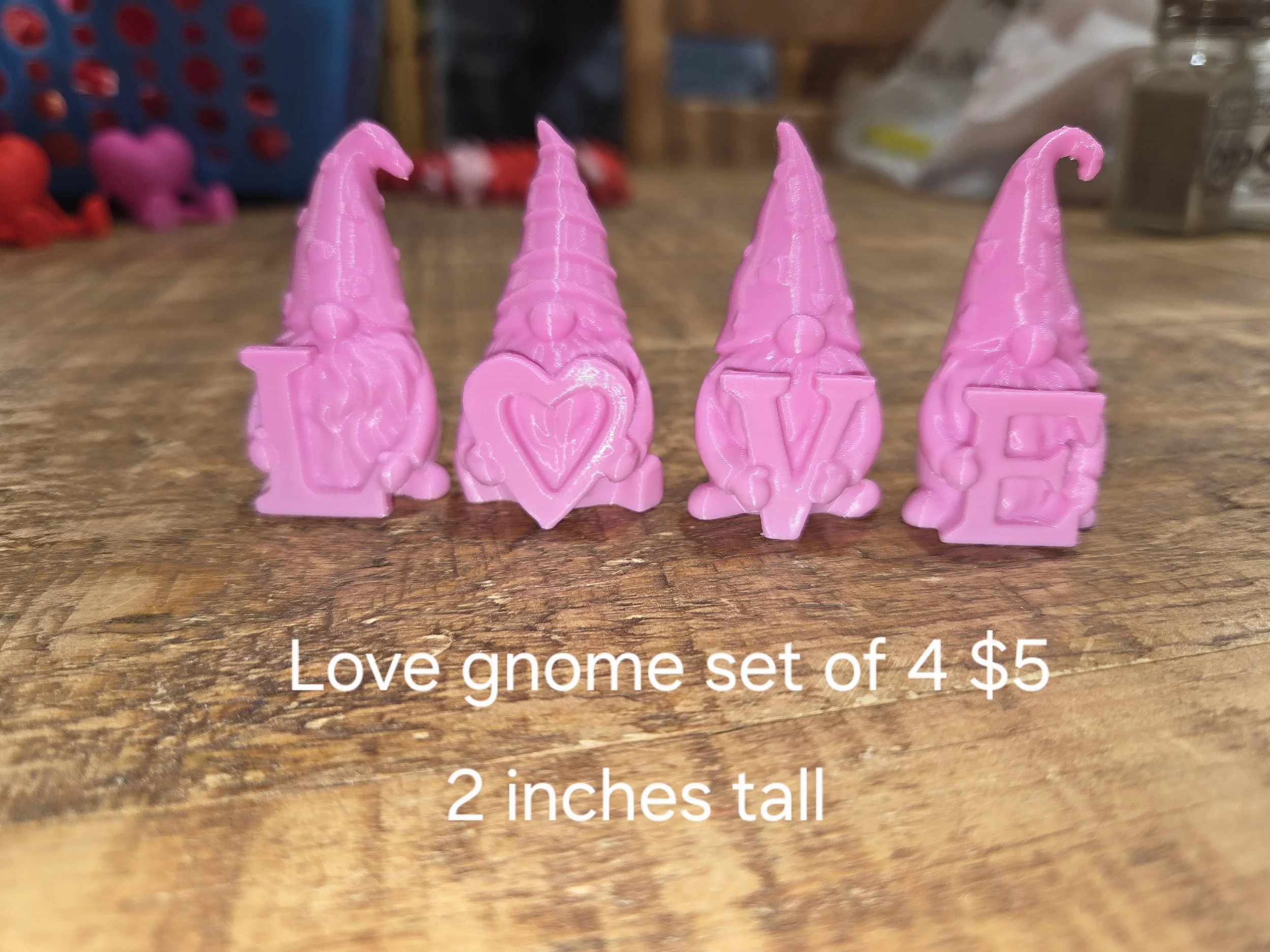 Love Gnome Set of 4 (Small)