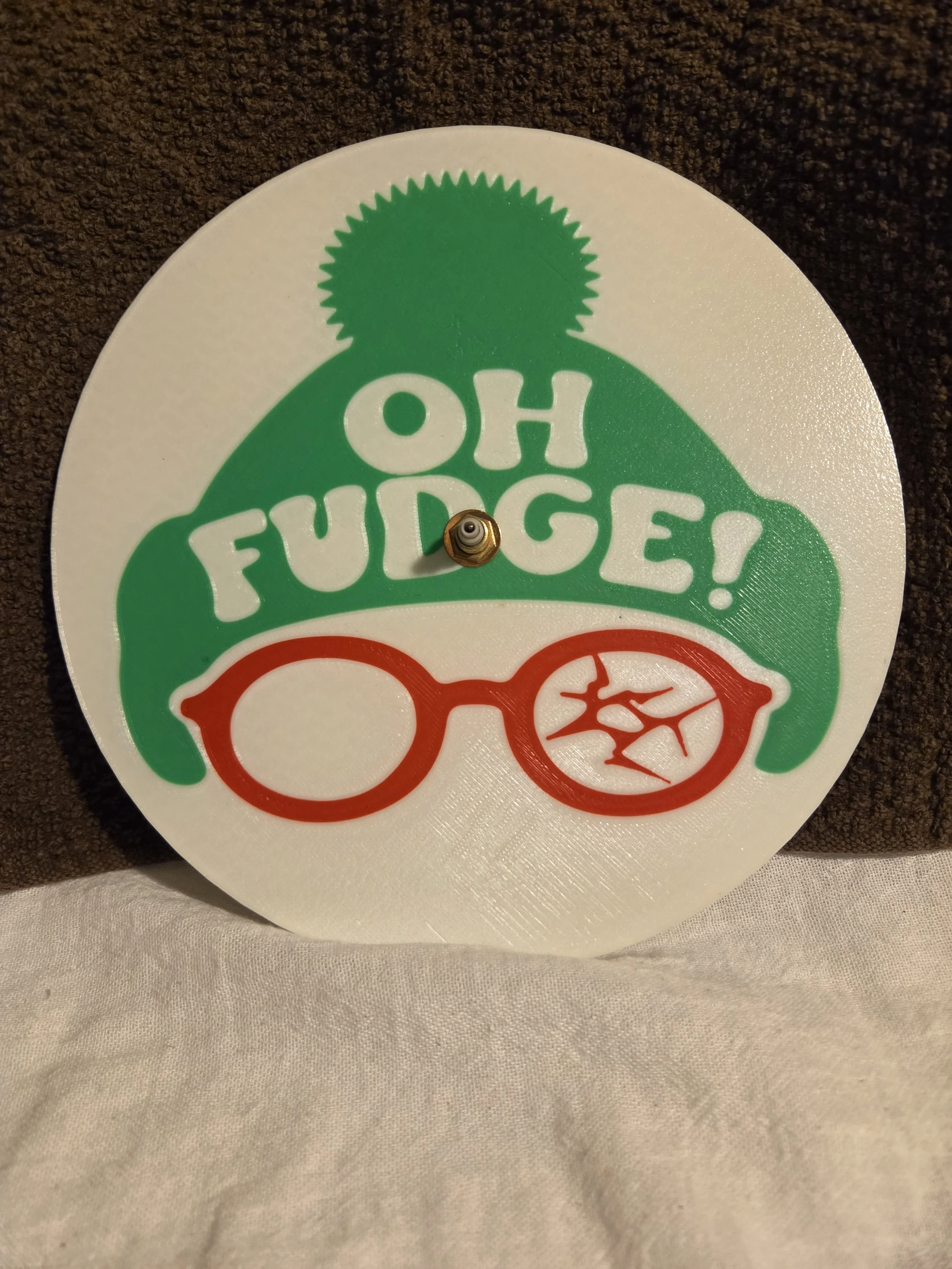 Oh Fudge Clock
