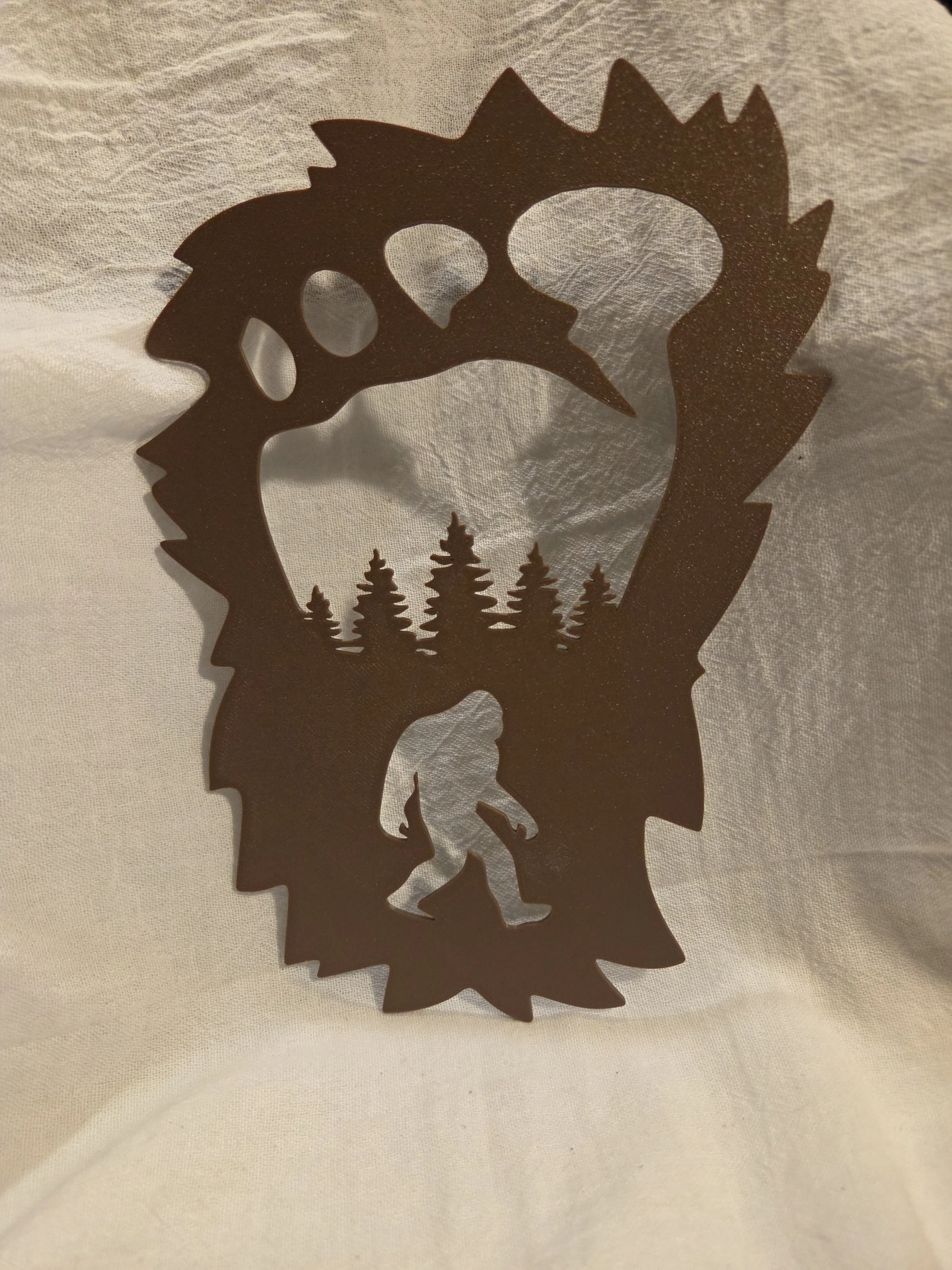 Bigfoot Outline
