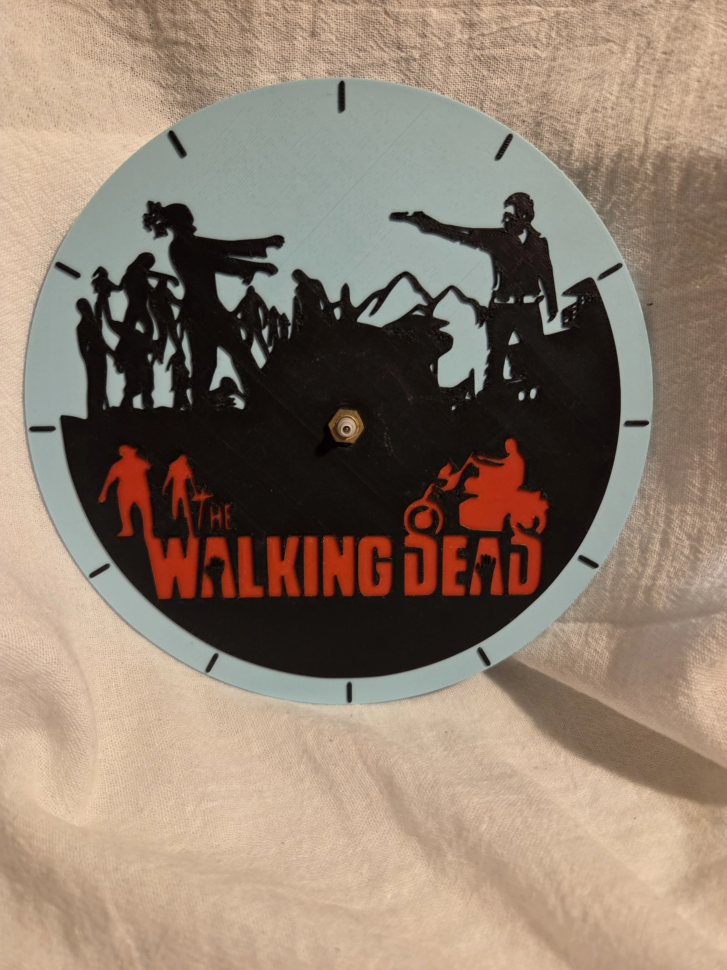The Walking Dead Clock