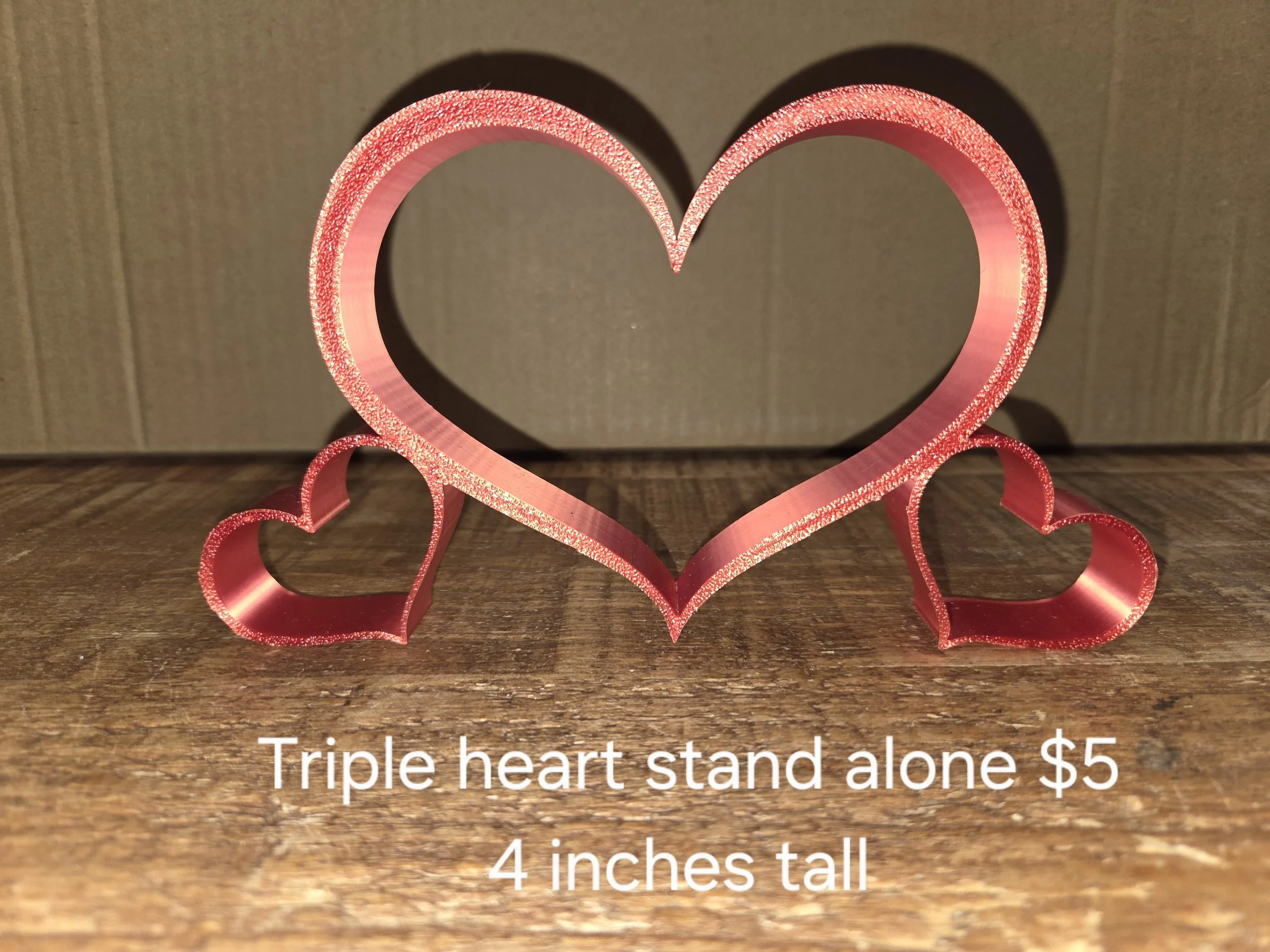 3 Heart Decor