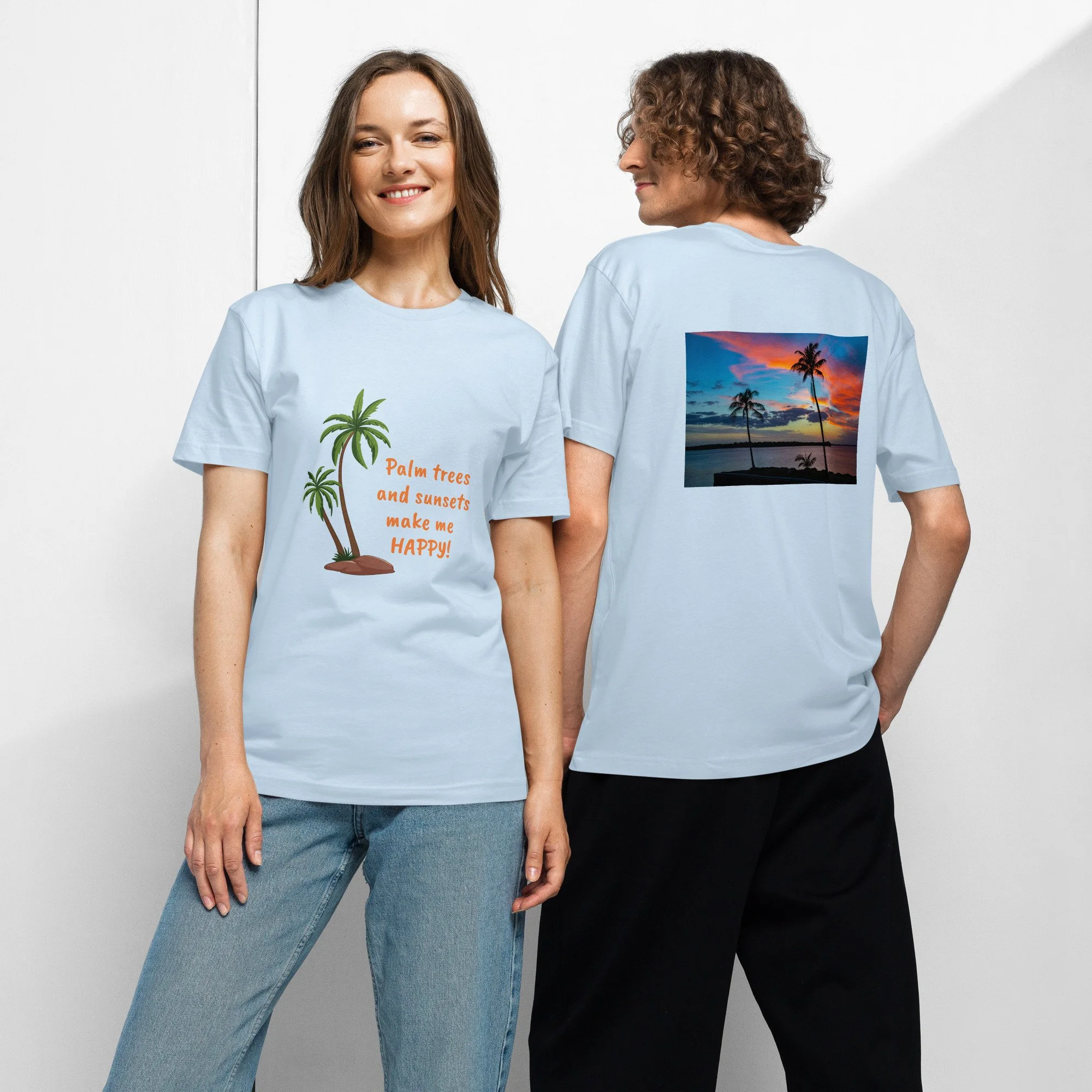 Unisex fine jersey tee