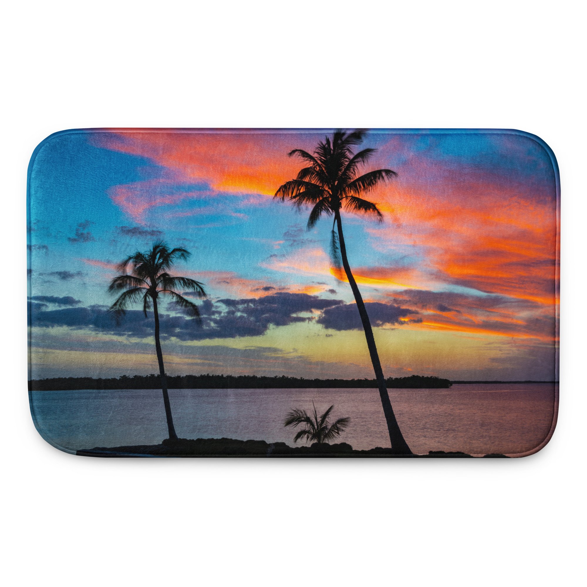 Memory foam bath mat