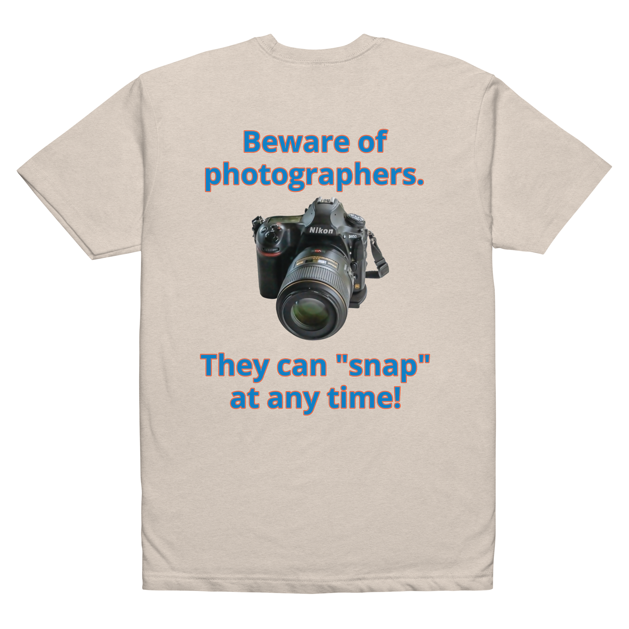 Quirky Photographer's Unisex T-Shirt