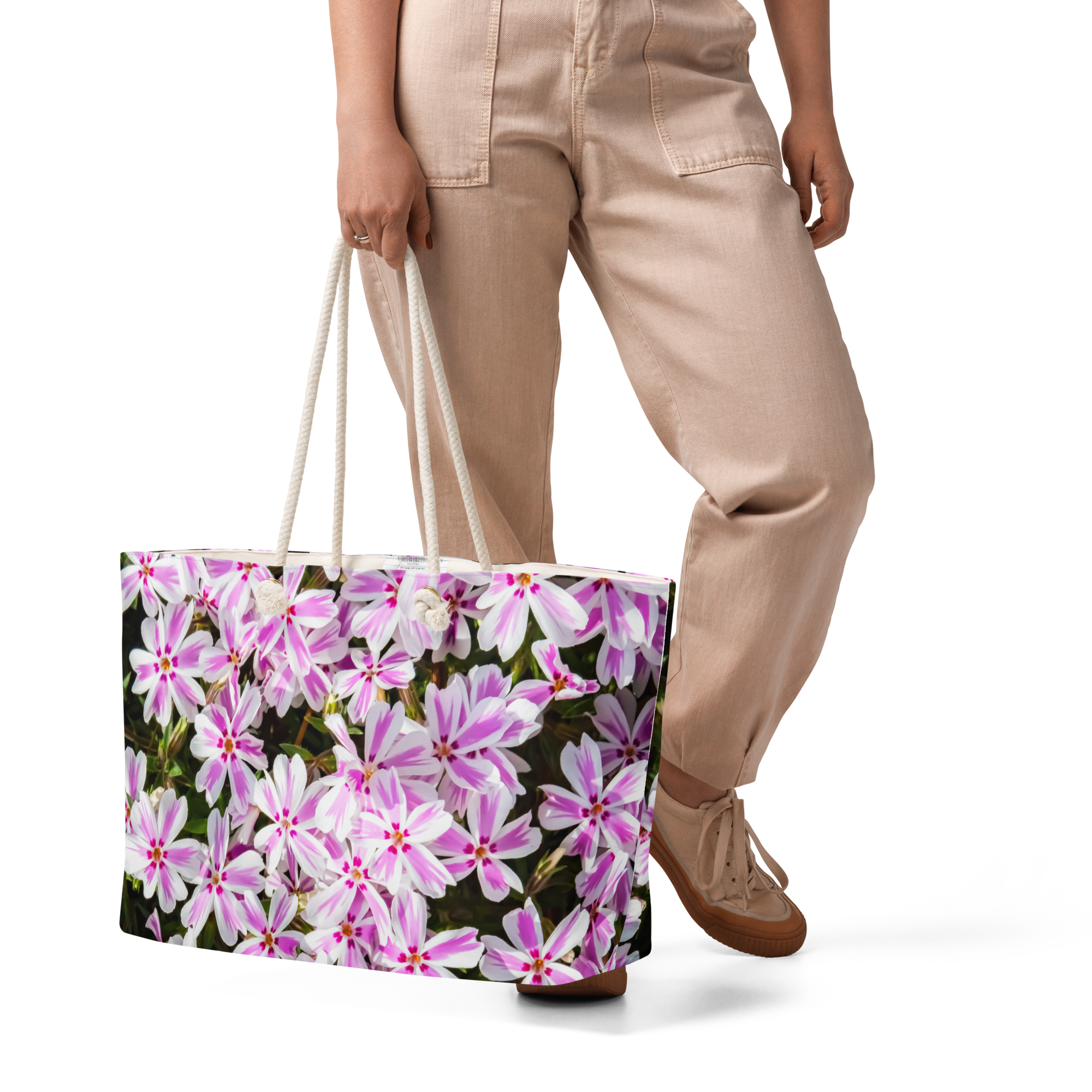 Large Floral Tote Bag