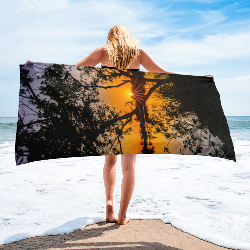 Sunset Serenity Beach Towel