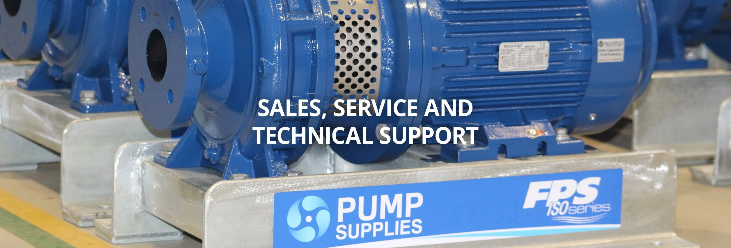 Sales, service and technical support