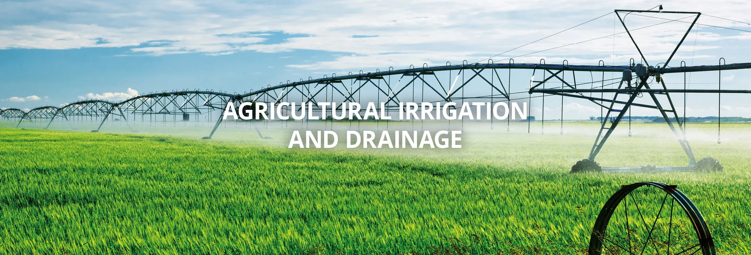 Agricultural irrigation and drainage