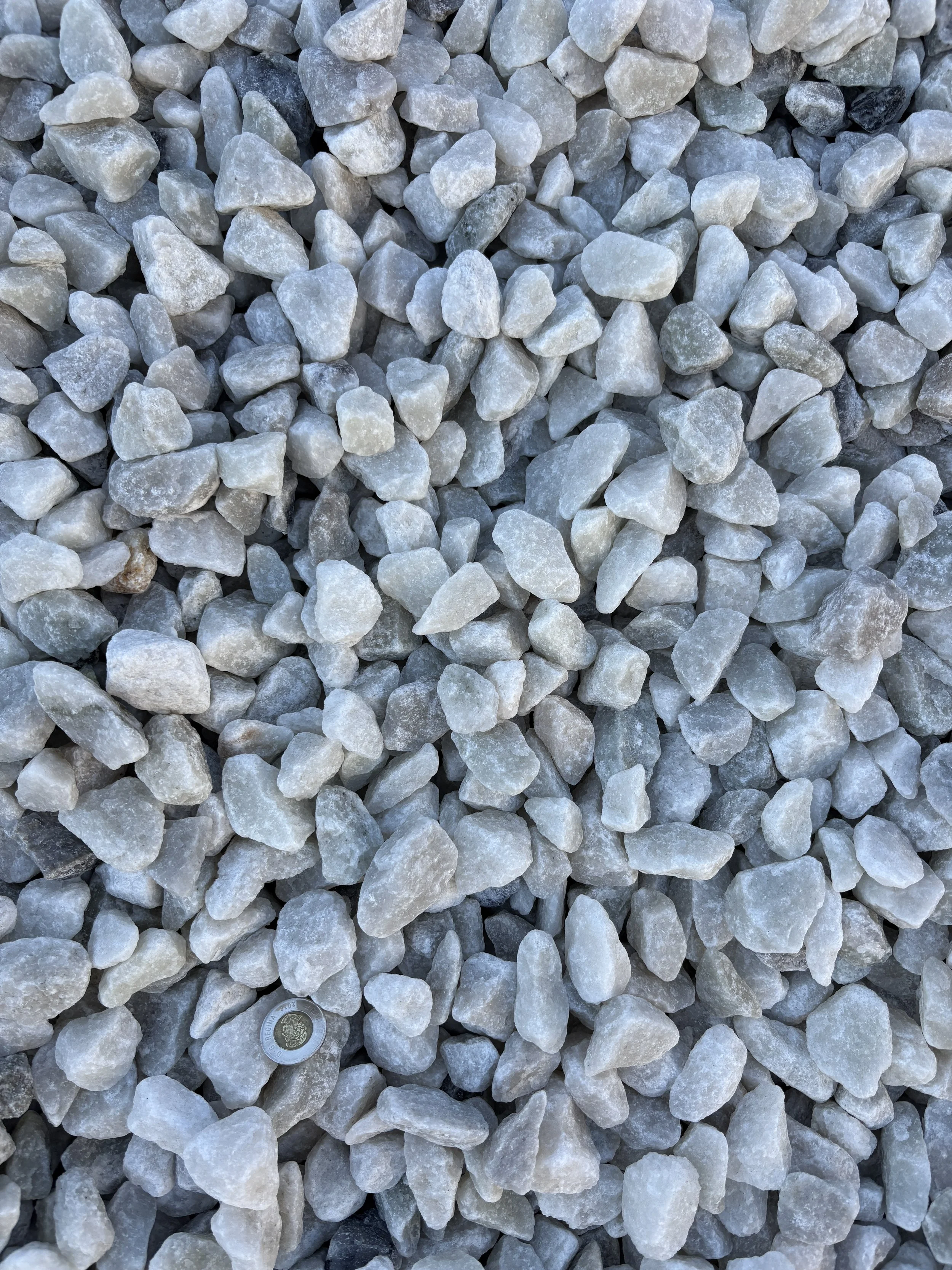 White Dolomite Stone - Delivered