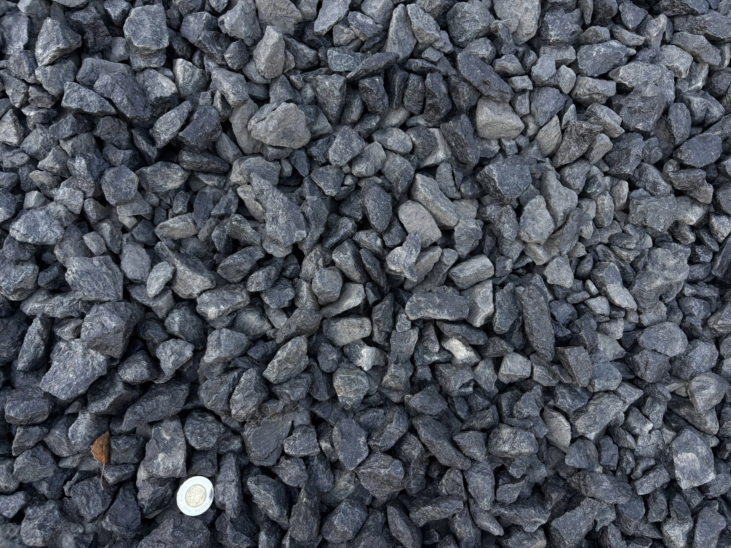 Black Granite Stone - Delivered