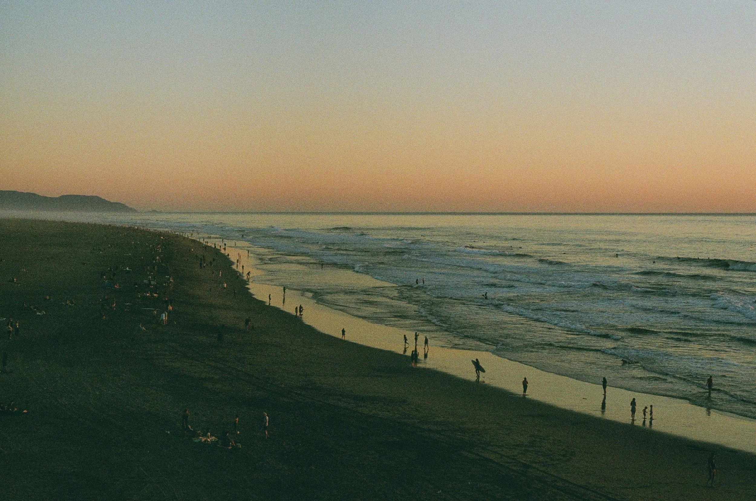 Sunset at Ocean Beach