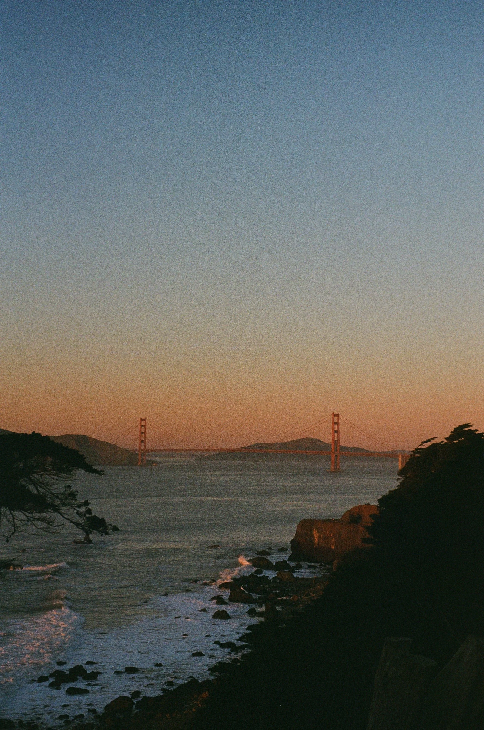 Golden Gate Bridge Sunset