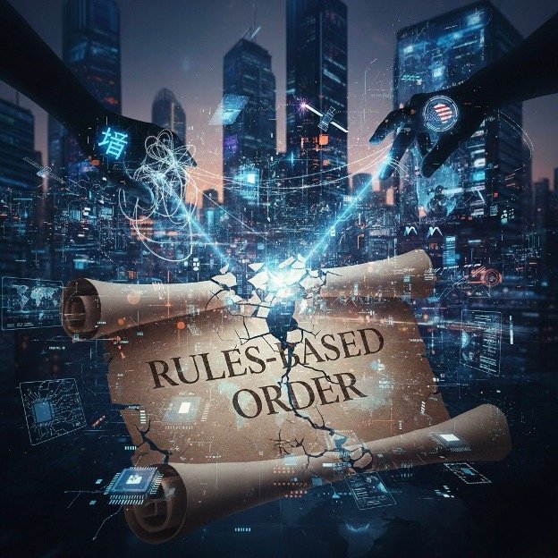 How Techno Politics is Dismantling the Rules‐Based Order