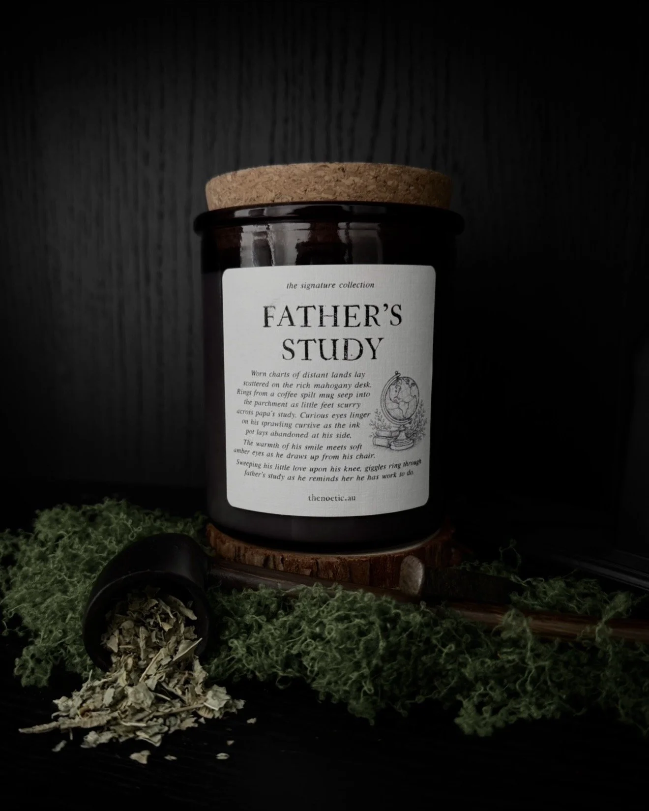 Fathers Study | Coconut Soy Candles