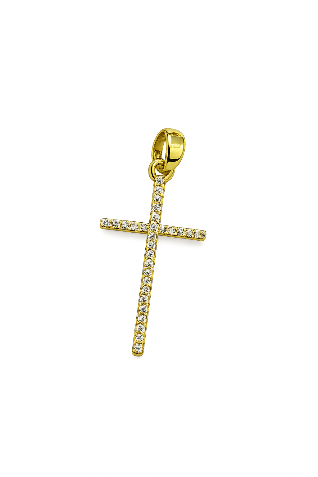 Sparkle Cross Charm