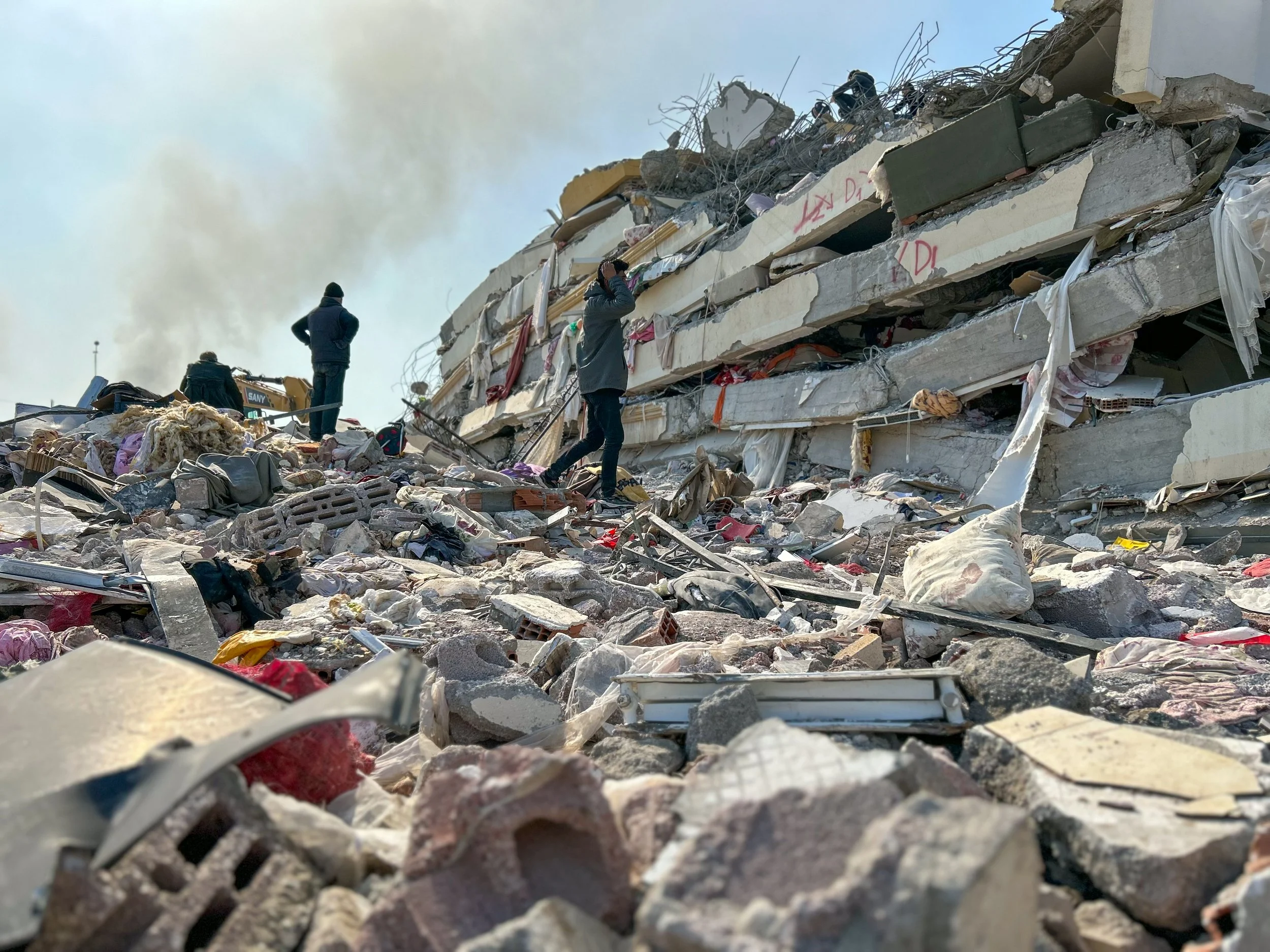 Epicentre of Turkish earthquake