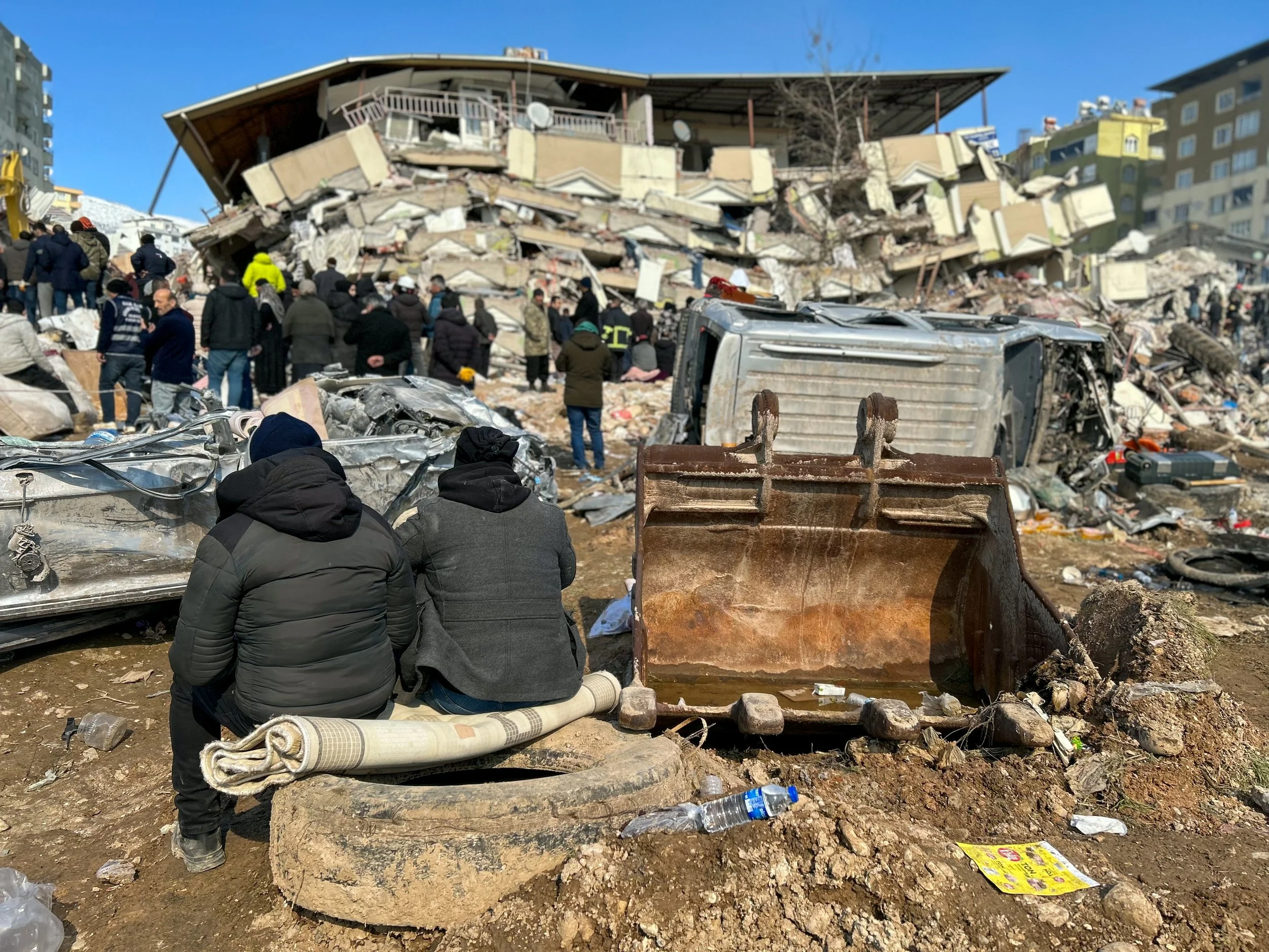 Epicentre of Turkish earthquake
