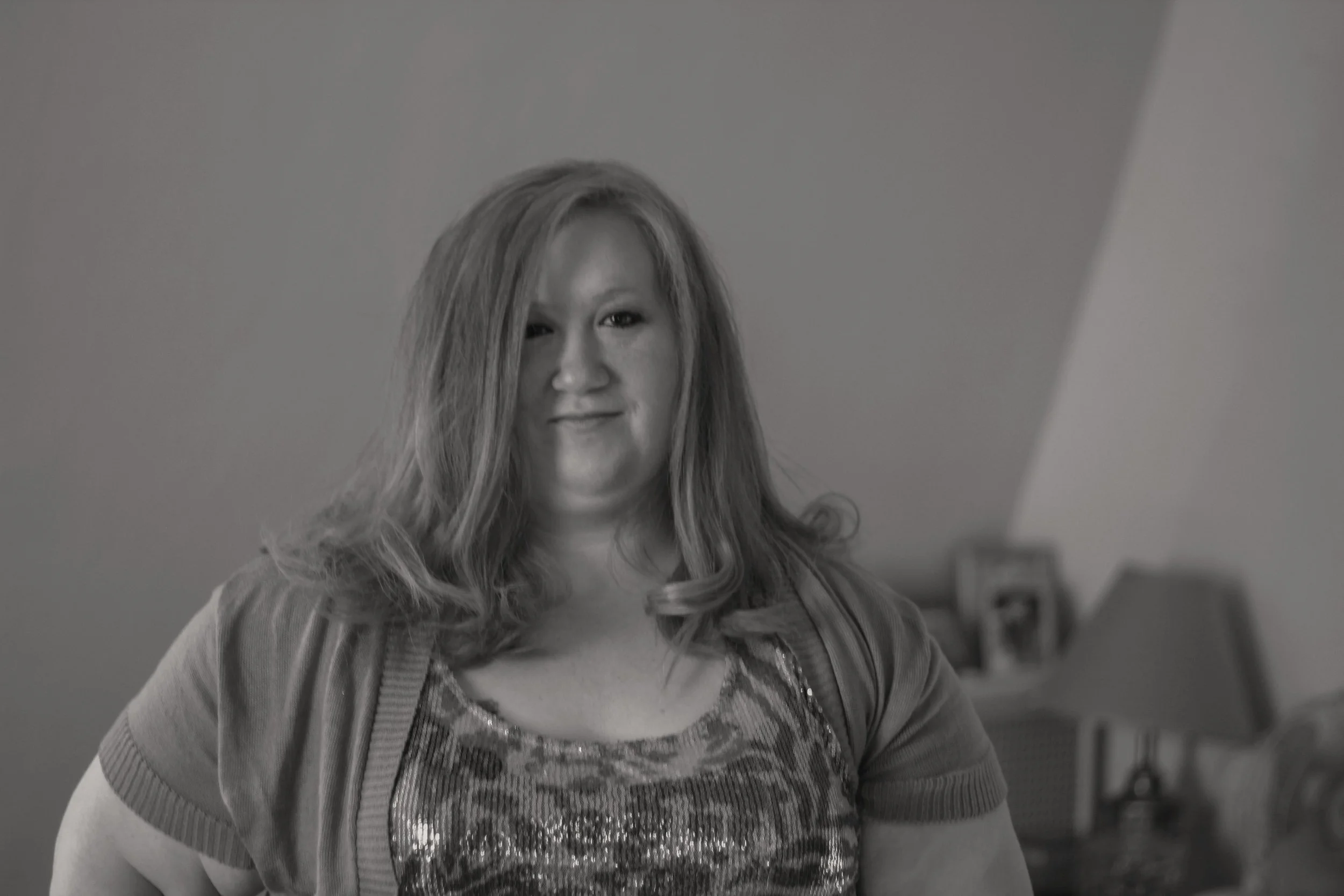 Gorgeous woman poses for portrait