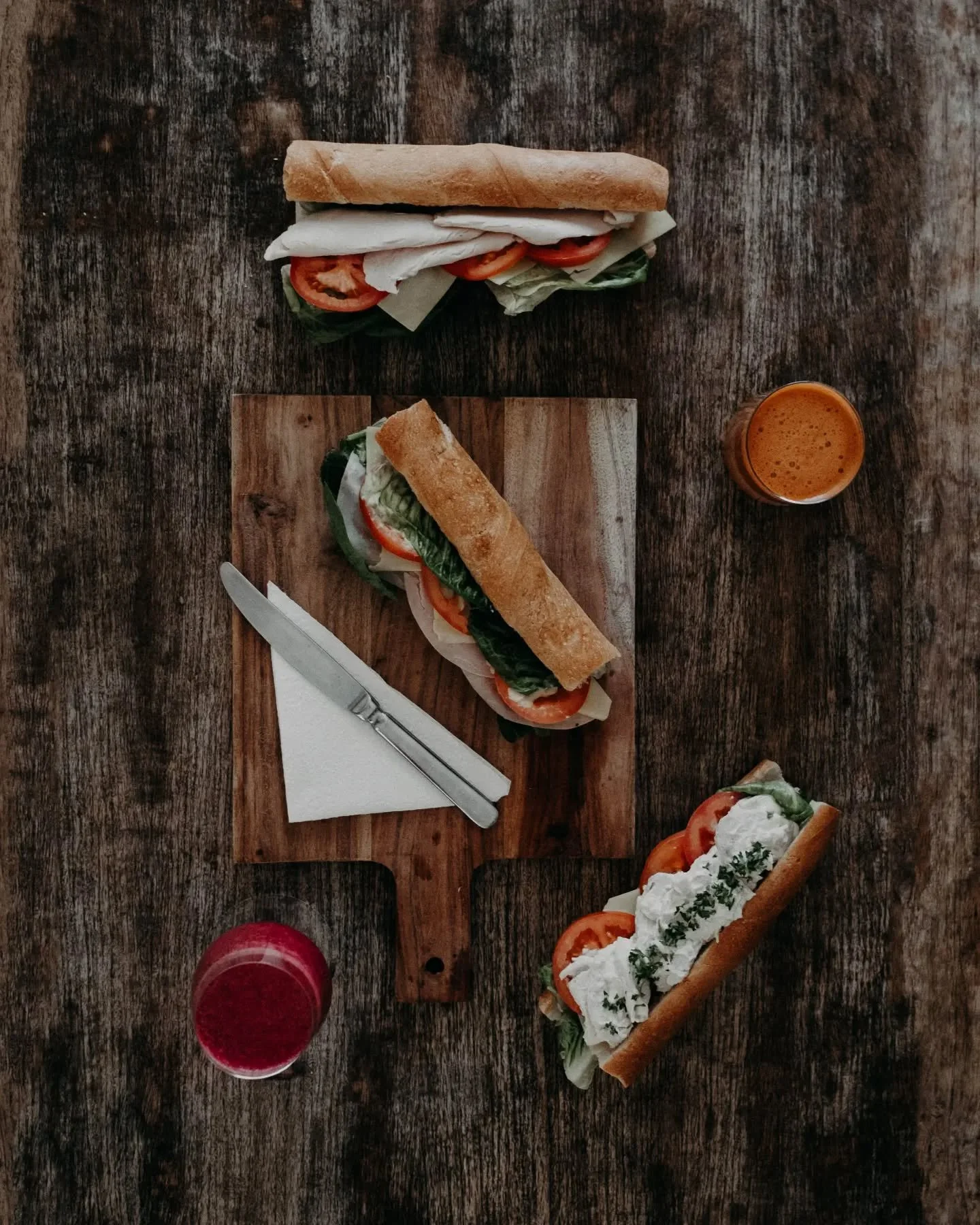 Rainy days are so much better when you have Jam Cafe's delicious takeaway baguettes.
