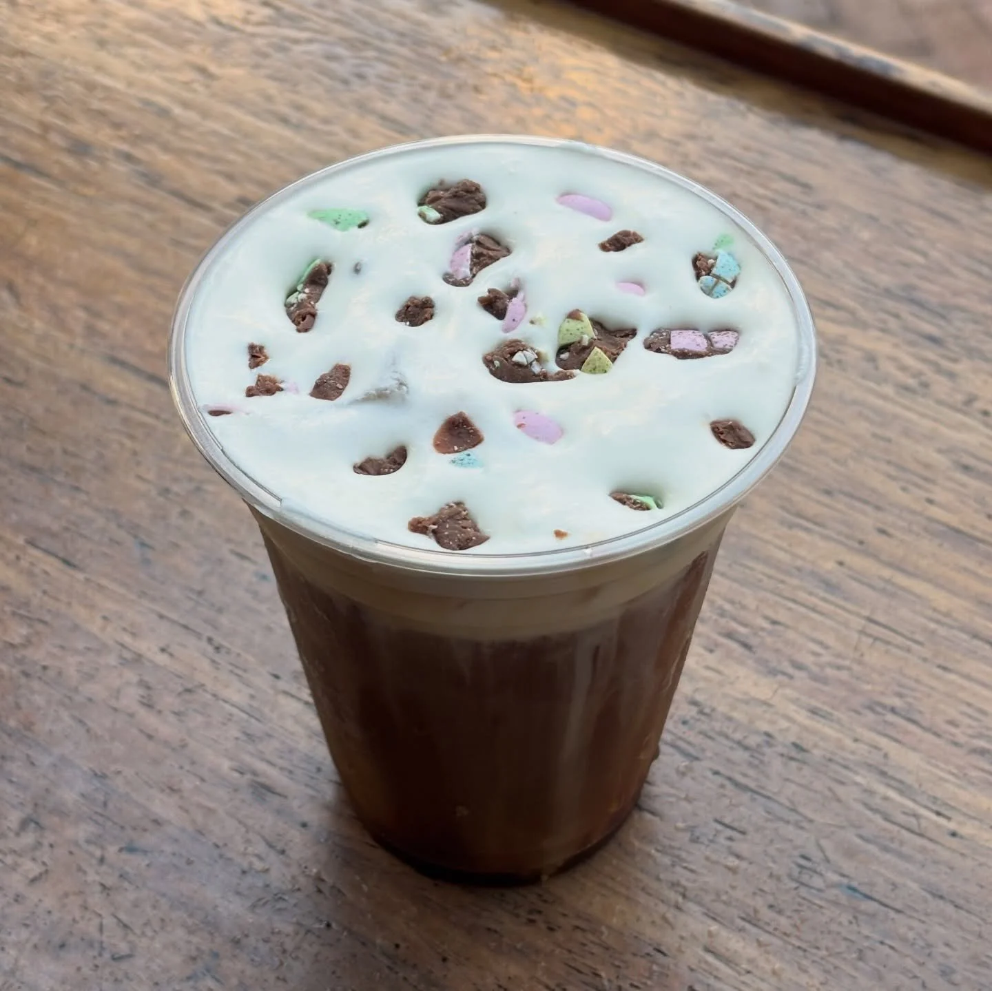 EASTER SPECIAL &mdash;
MAPLE COLD FOAM WITH CRUSHED SPECKLED EGGS. 

OPENING HOURS FOR THIS WEEKEND MAY VARY. 
Friday - Monday : Approximately 1pm close. 

Jam x