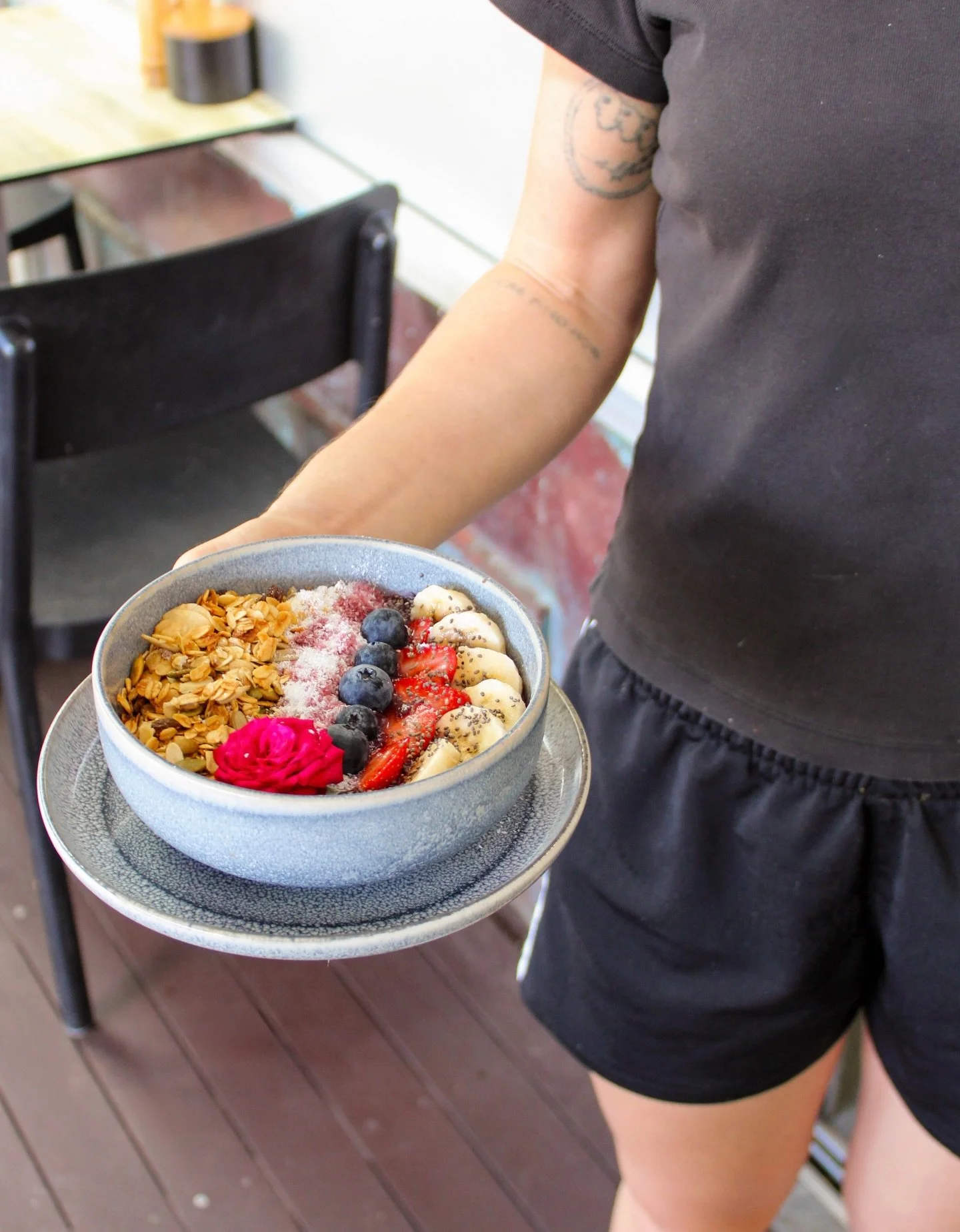 Our housemade a&ccedil;ai bowl. 

Tasty, fresh &amp; pretty!