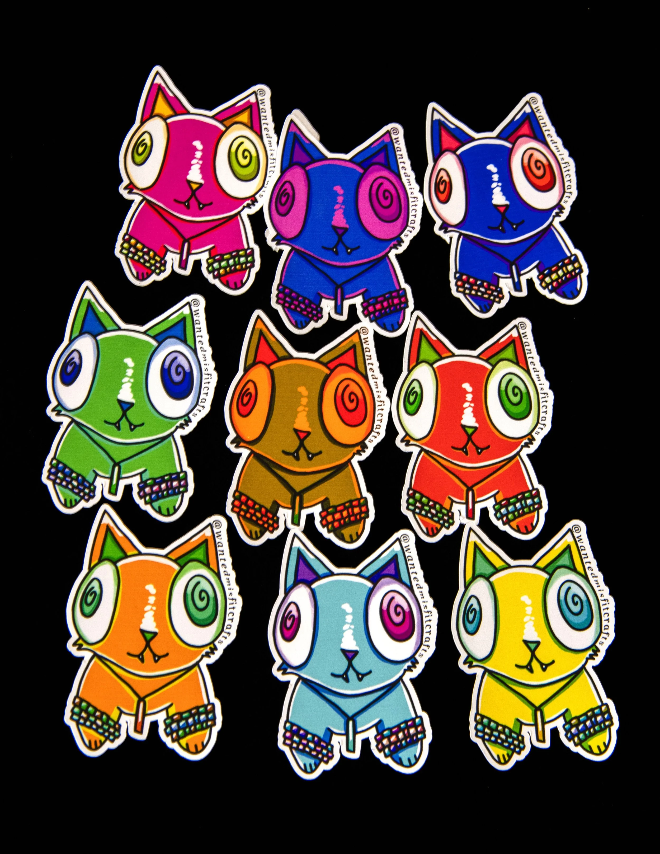 Sticky Pack- Rave Kitty