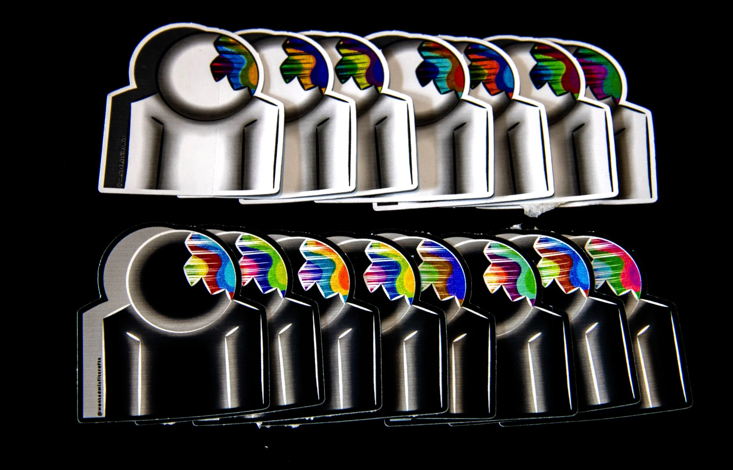 Sticky Pack - Wanted Misfit Logo