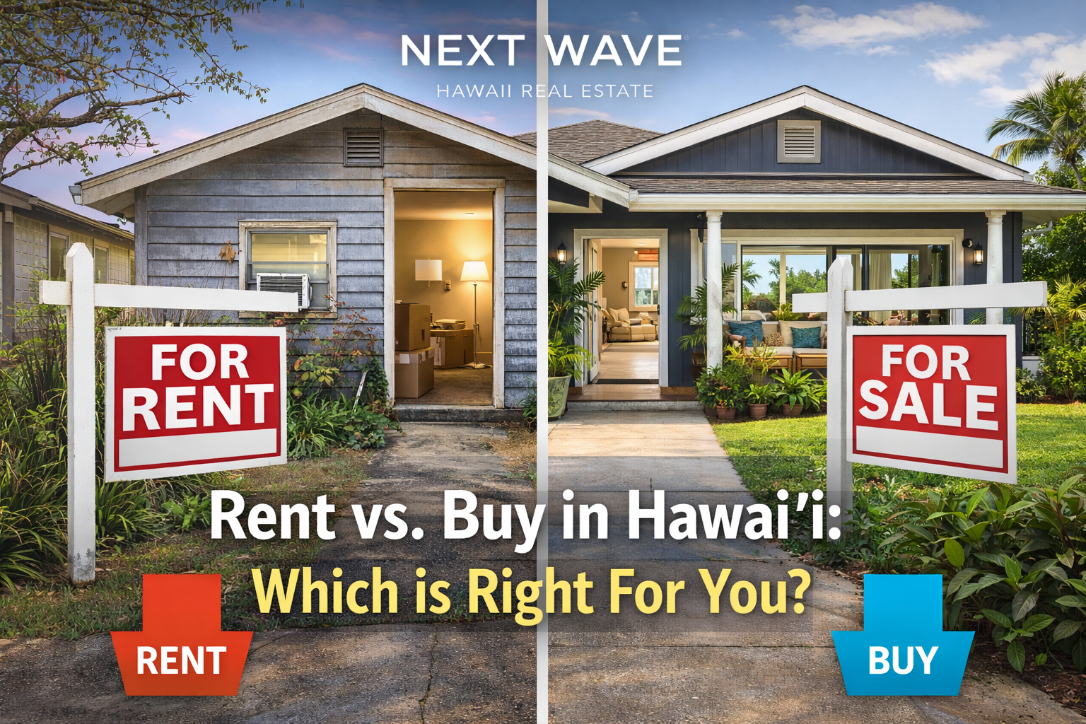 Renting vs Buying in Hawaiʻi: What Actually Makes Sense Right Now