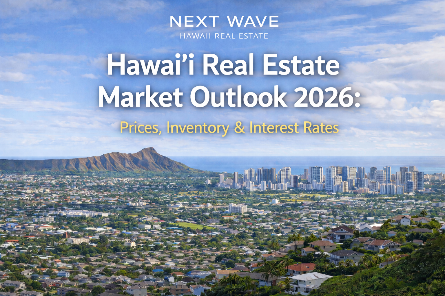 Hawaiʻi Real Estate Market Outlook 2026: Prices, Inventory &amp; Interest Rates